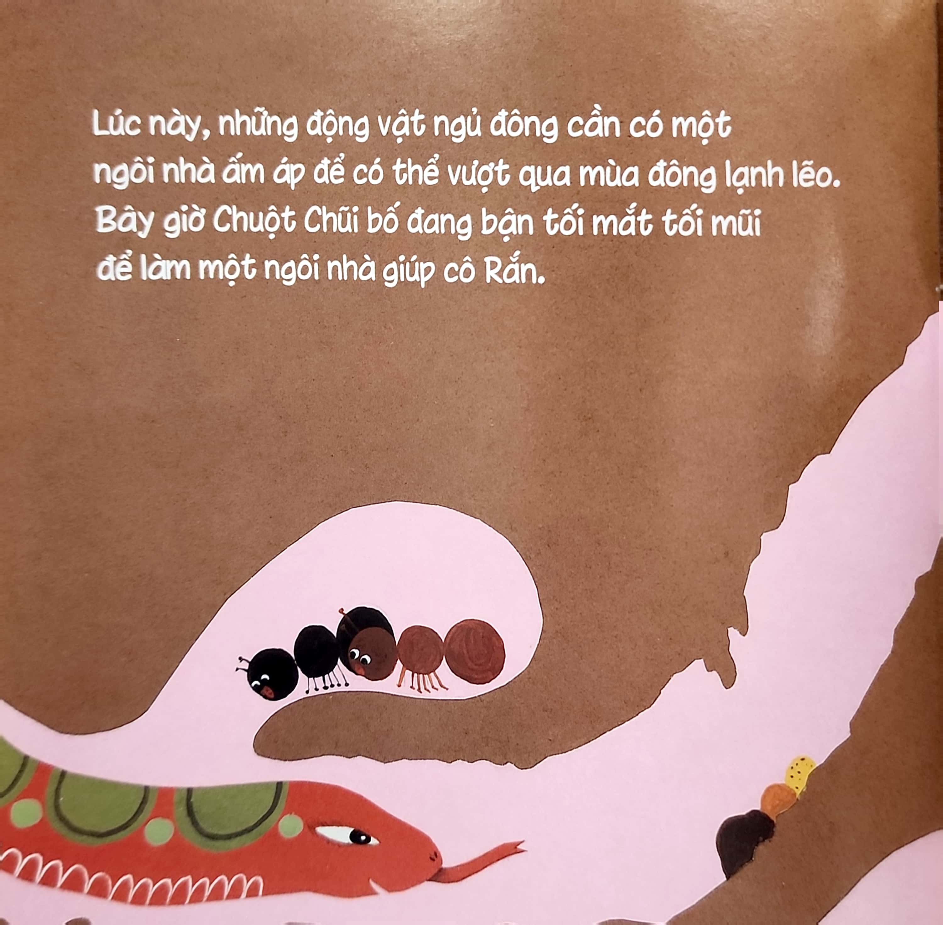 Phát Triển Tư Duy - Kĩ Năng Cho Bé: Cùng Yêu Thương Chia Sẻ - Món Quà Tặng Gia Đình Chuột Chũi