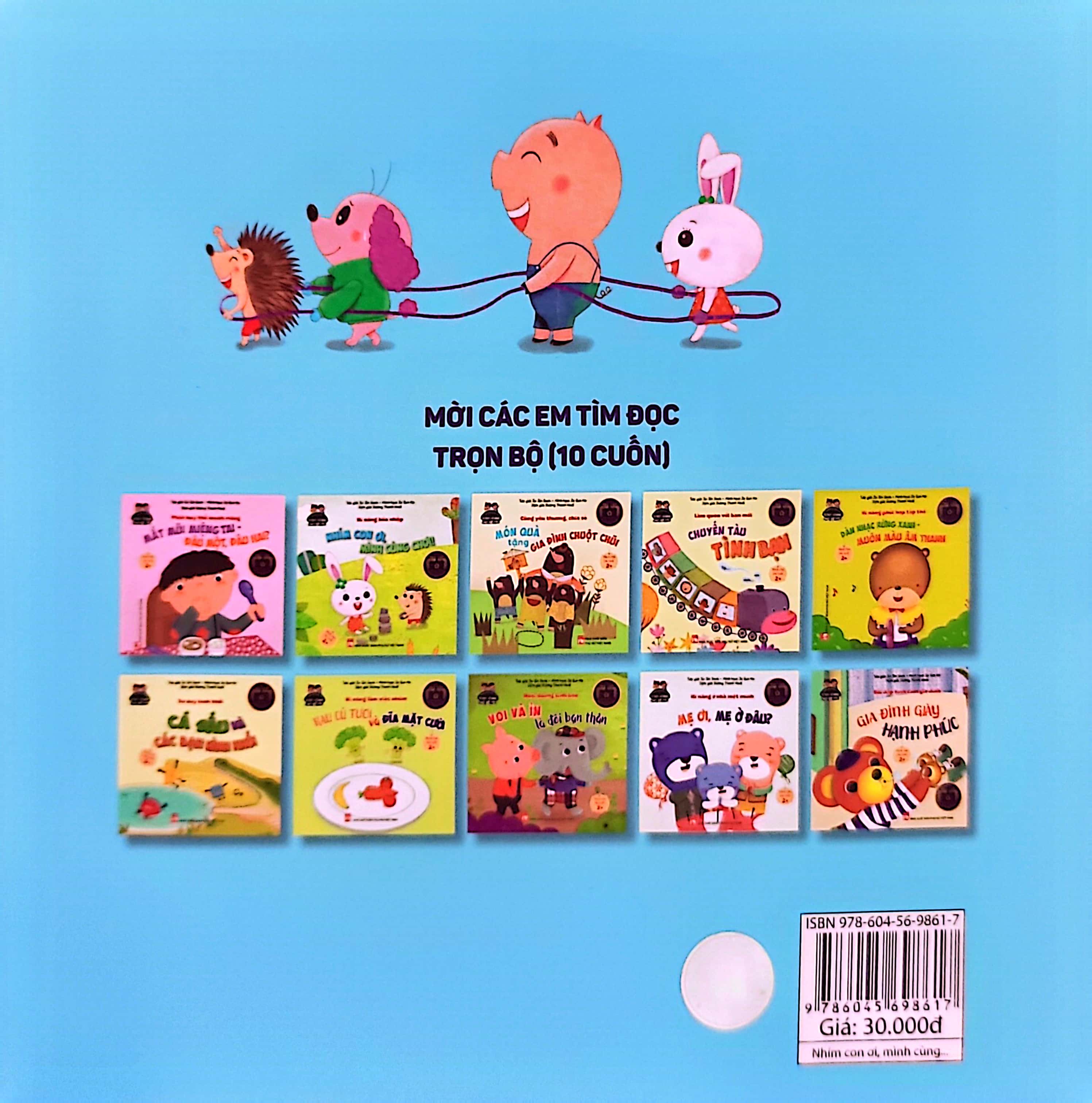 phát triển tư duy - kĩ năng cho bé: kĩ năng hòa nhập - nhím con ơi, mình cùng chơi