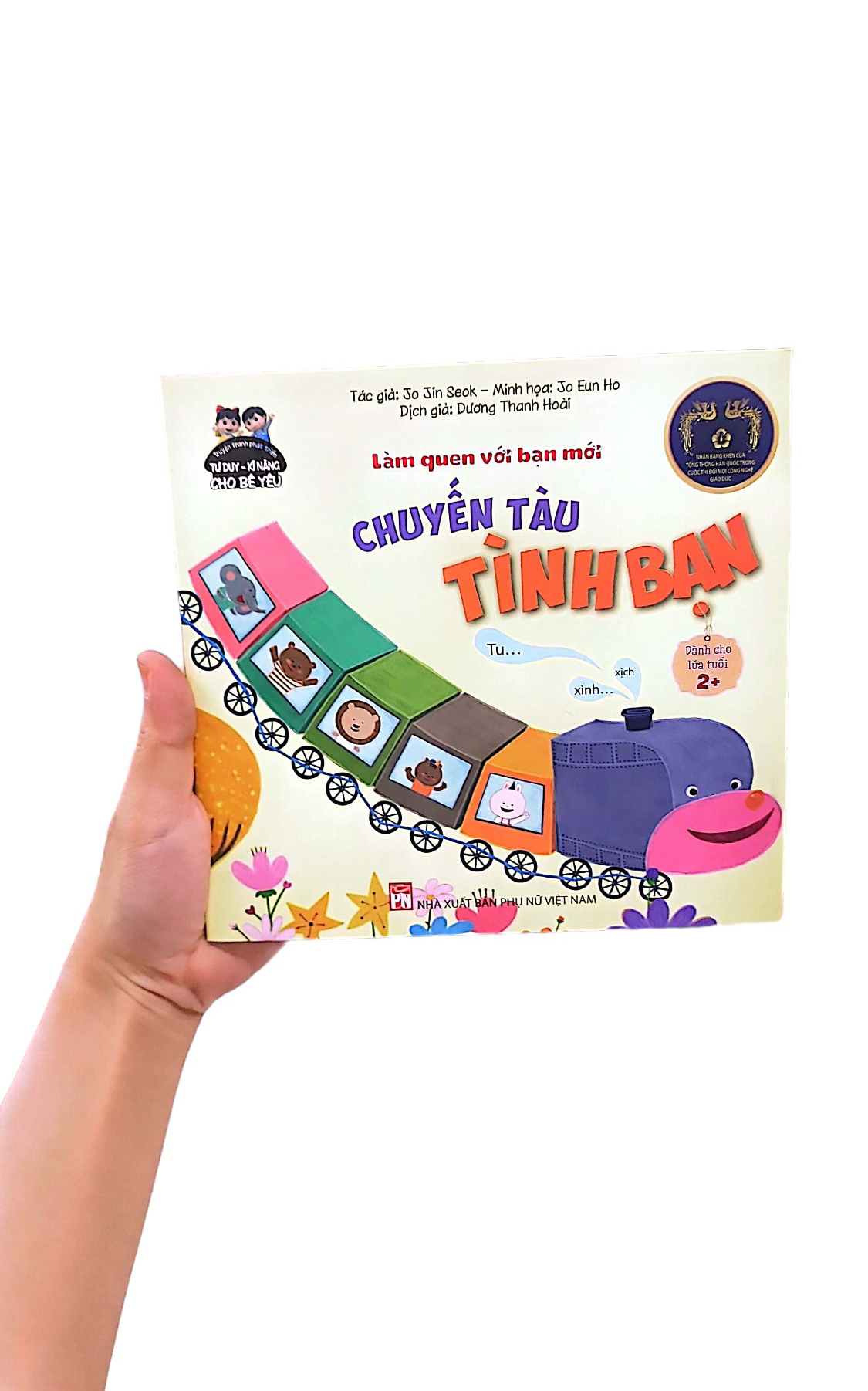 phát triển tư duy - kĩ năng cho bé: làm quen với bạn mới - chuyến tàu tình bạn