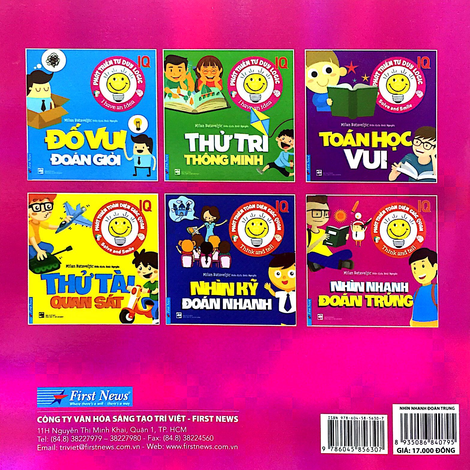 phát triển tư duy logic iq - nhìn nhanh đoán trúng