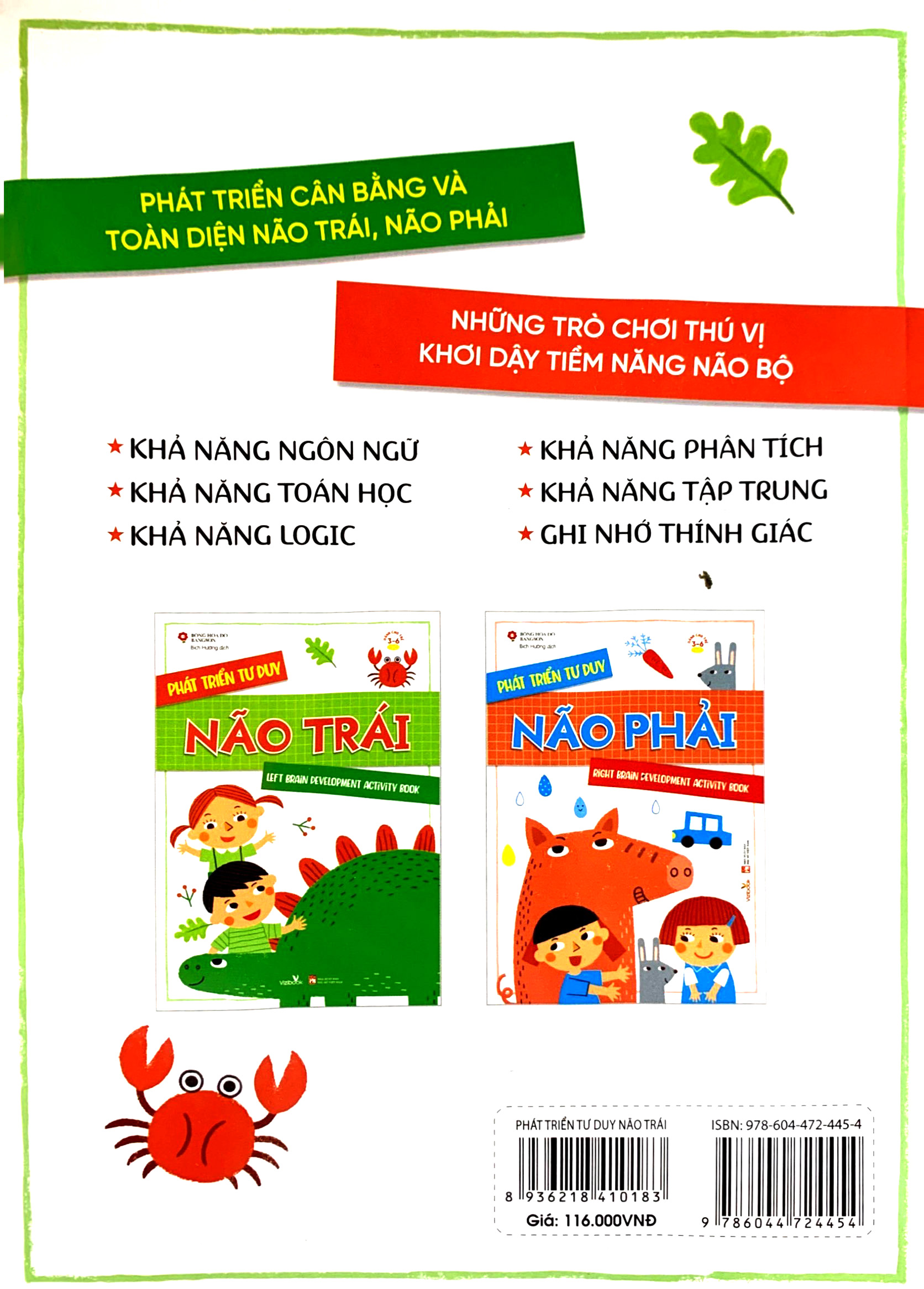 phát triển tư duy não trái