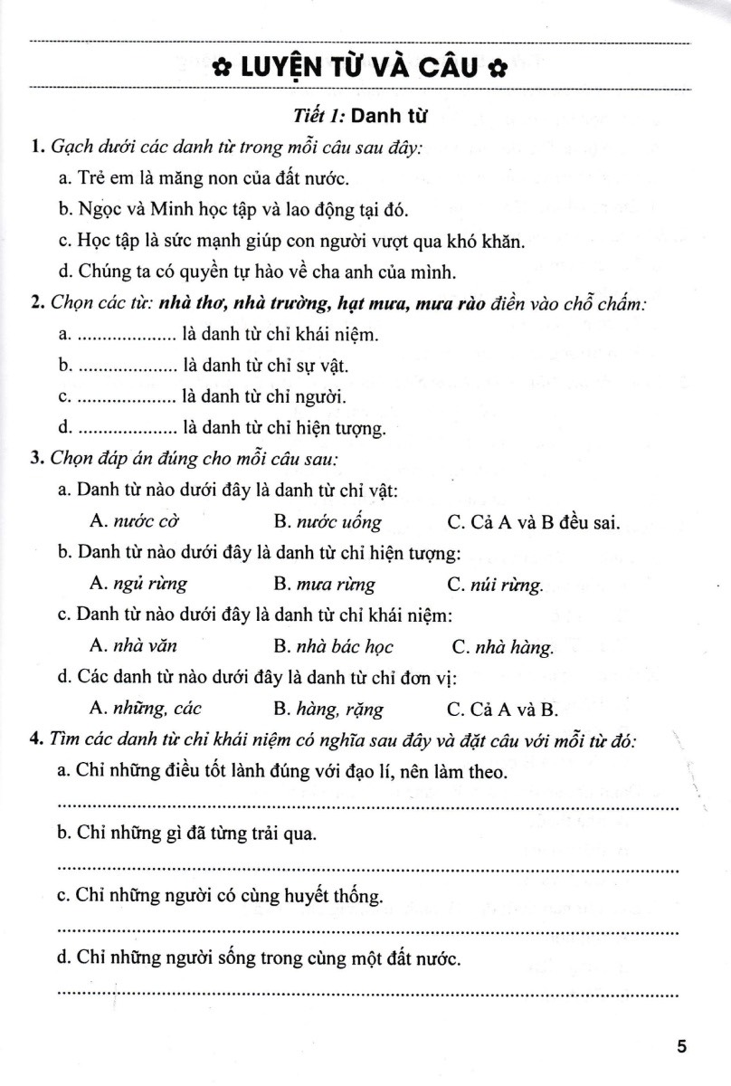 phát triển và nâng cao tiếng việt 4 (dùng chung cho các bộ sgk hiện hành)