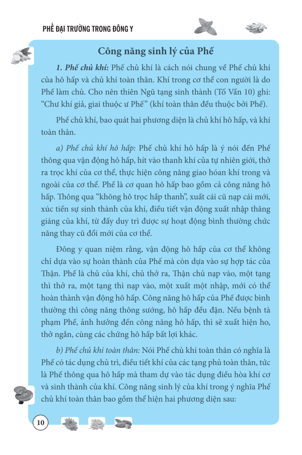 phế đại trường trong đông y