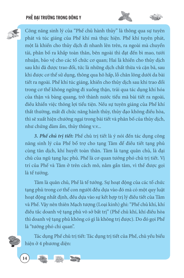 phế đại trường trong đông y