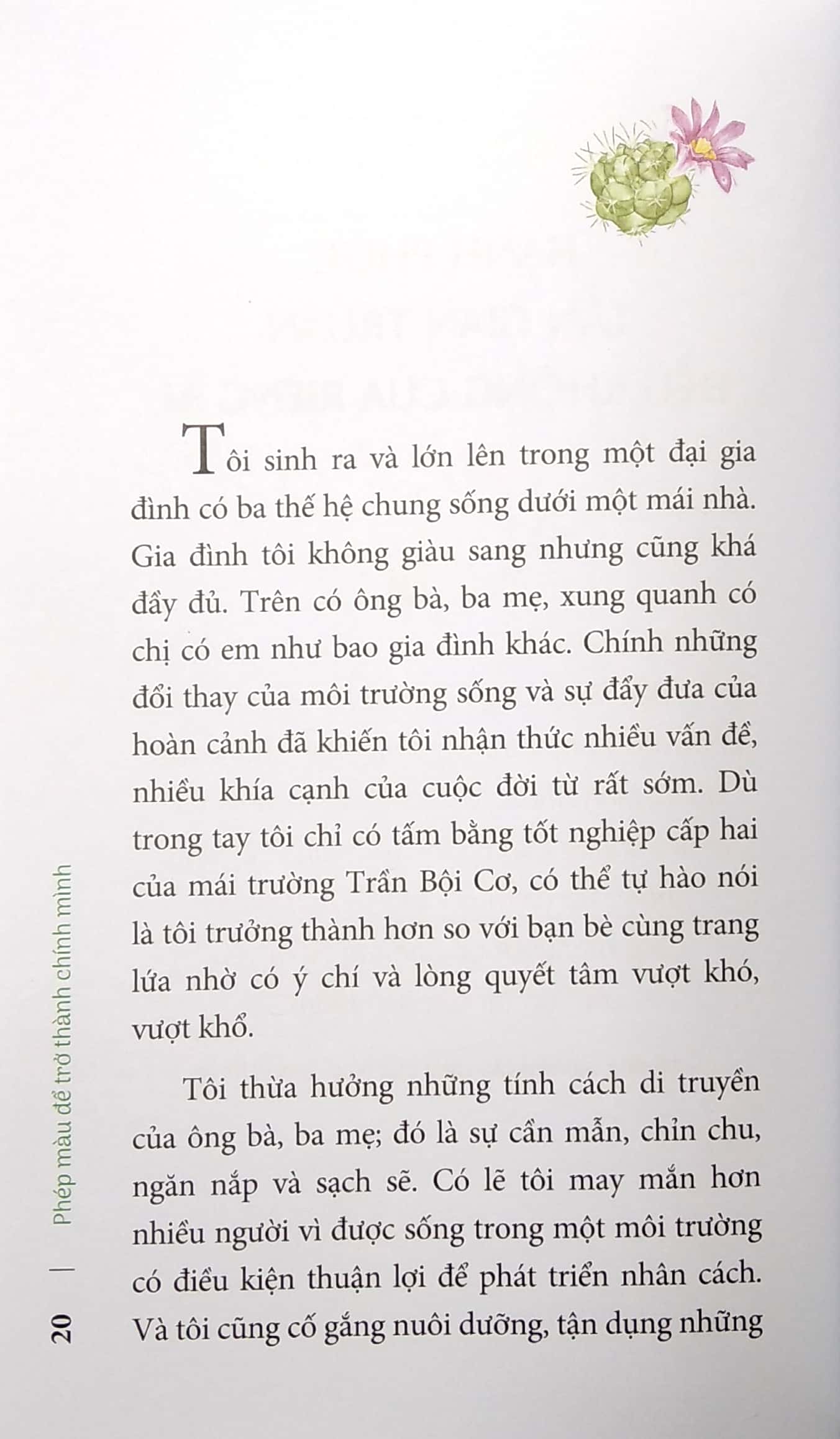 phép màu để trở thành chính mình (tái bản)