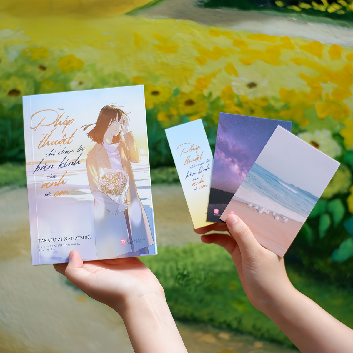 phép thuật chỉ chạm tới bán kính của anh và em - bản đặc biệt - tặng kèm 1 bookmark + 2 postcard