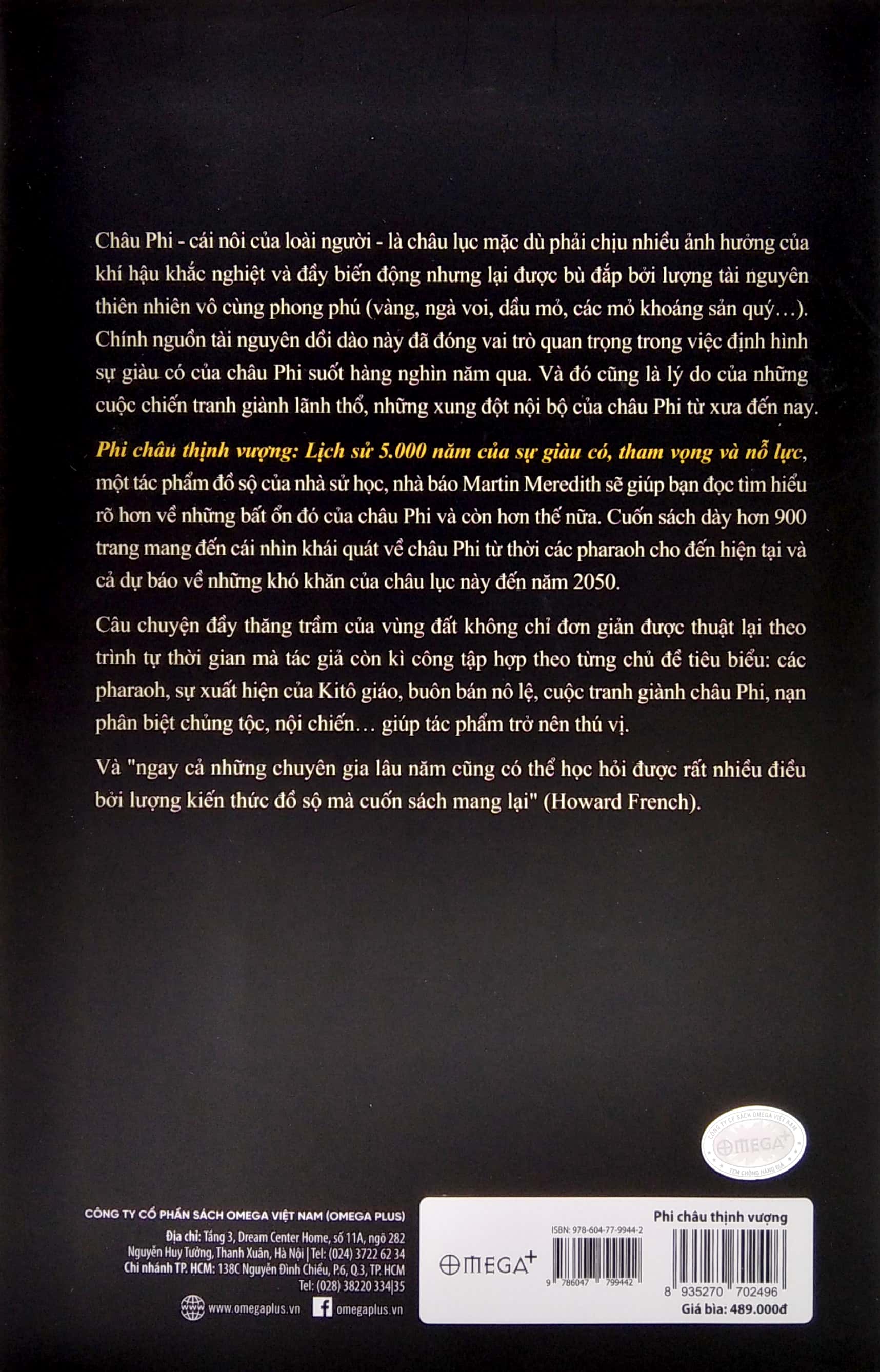 phi châu thịnh vượng - lịch sử 5.000 năm của sự giàu có, tham vọng và nỗ lực