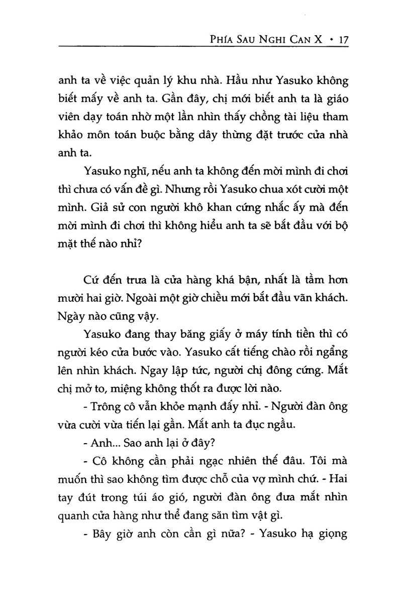 phía sau nghi can x (tái bản 2024)