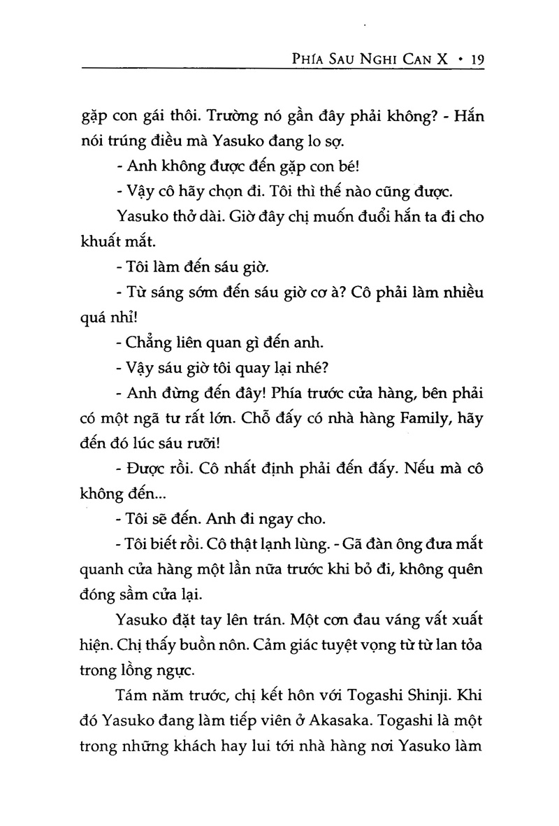 phía sau nghi can x (tái bản 2024)