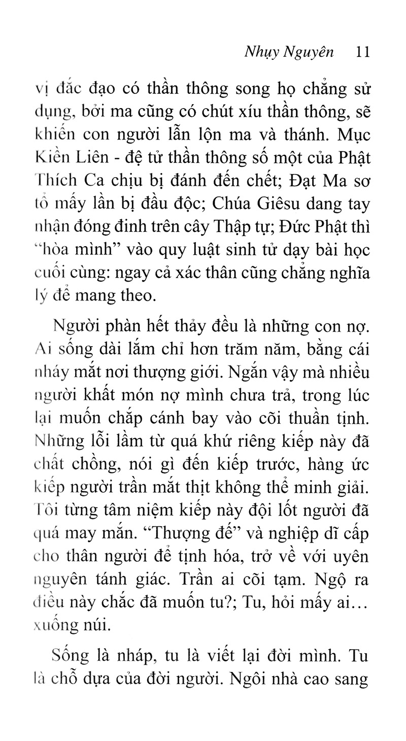 phía sau văn bản đời người