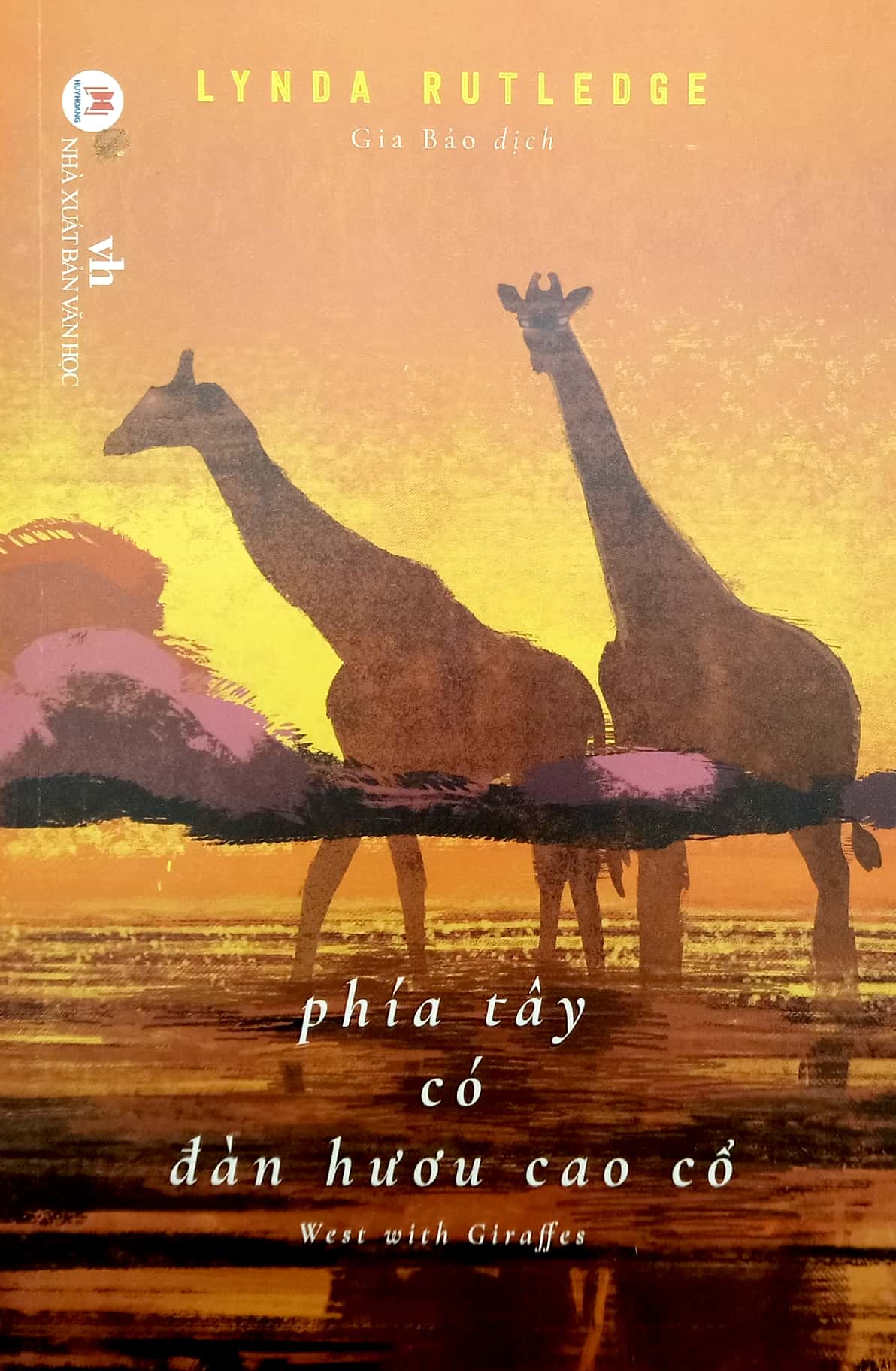 phía tây có đàn hươu cao cổ - west with giraffes