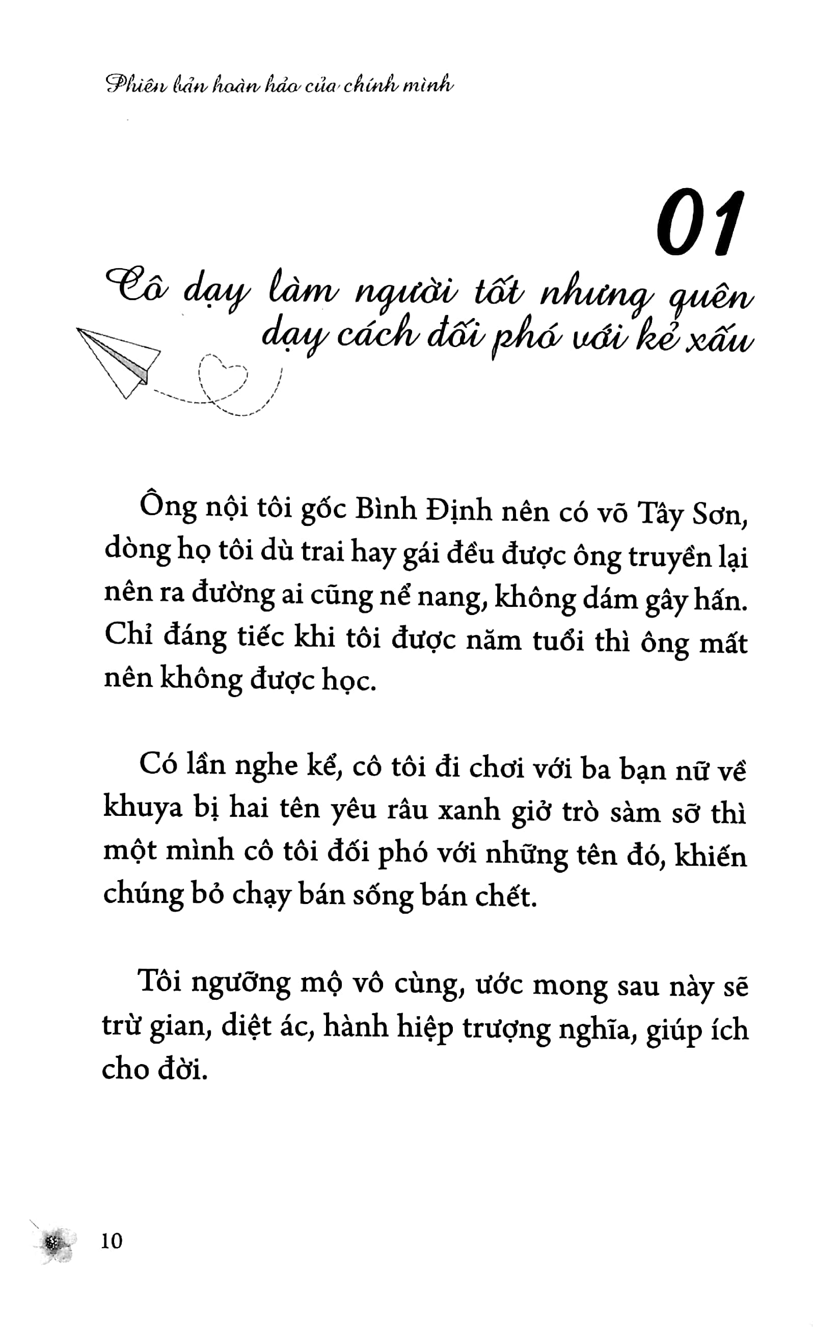 phiên bản hoàn hảo của chính mình