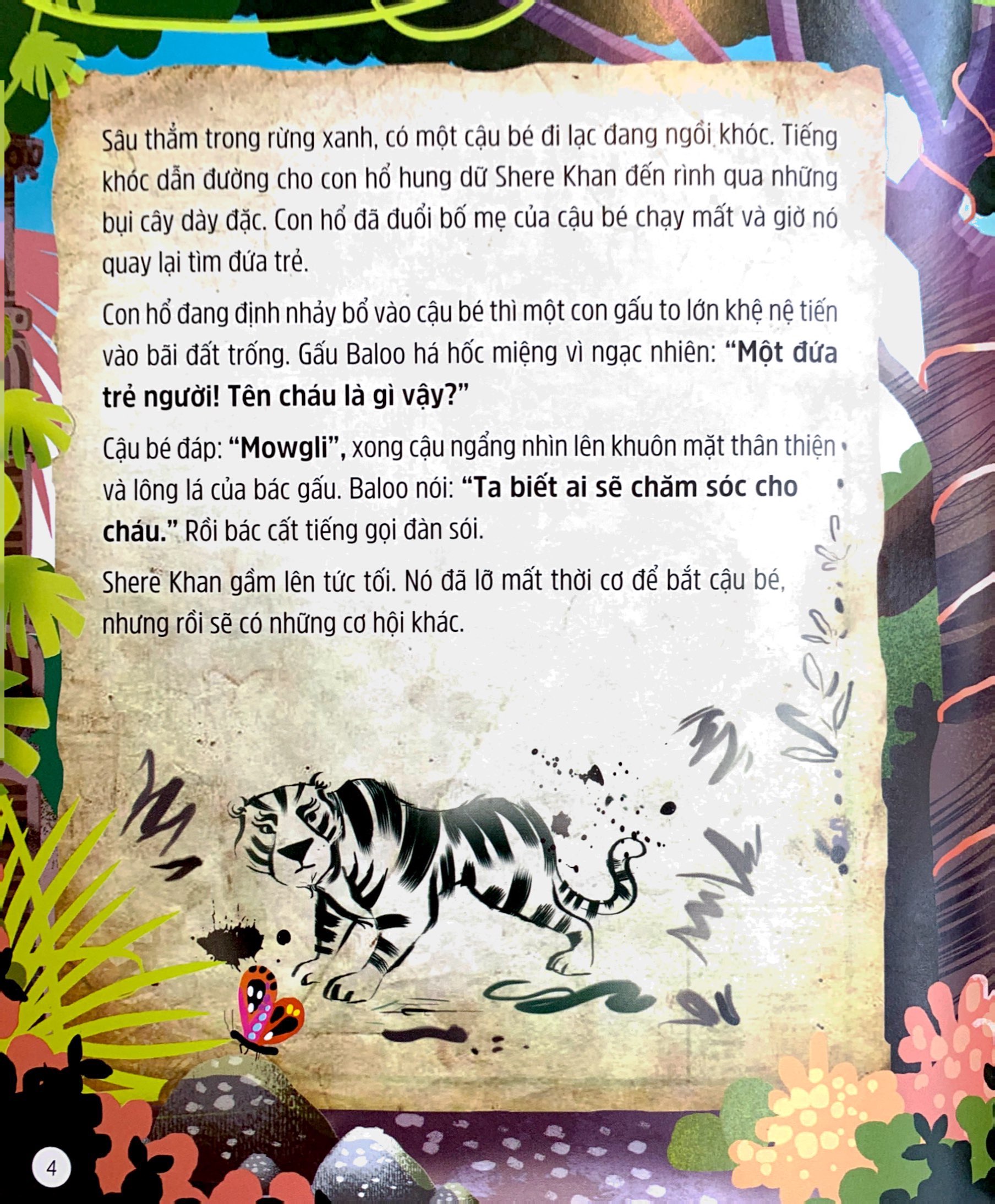 phiên bản kể lại đầy lôi cuốn của tác phẩm văn học kinh điển - câu chuyện rừng xanh