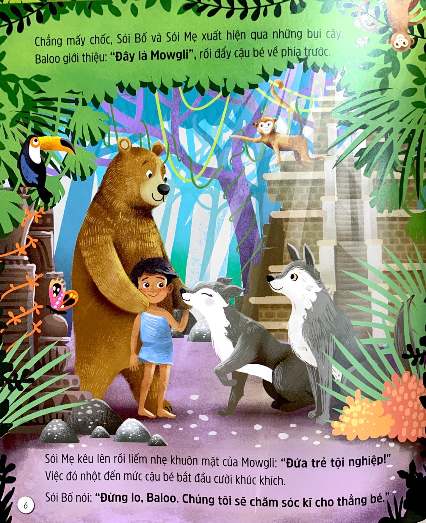 phiên bản kể lại đầy lôi cuốn của tác phẩm văn học kinh điển - câu chuyện rừng xanh