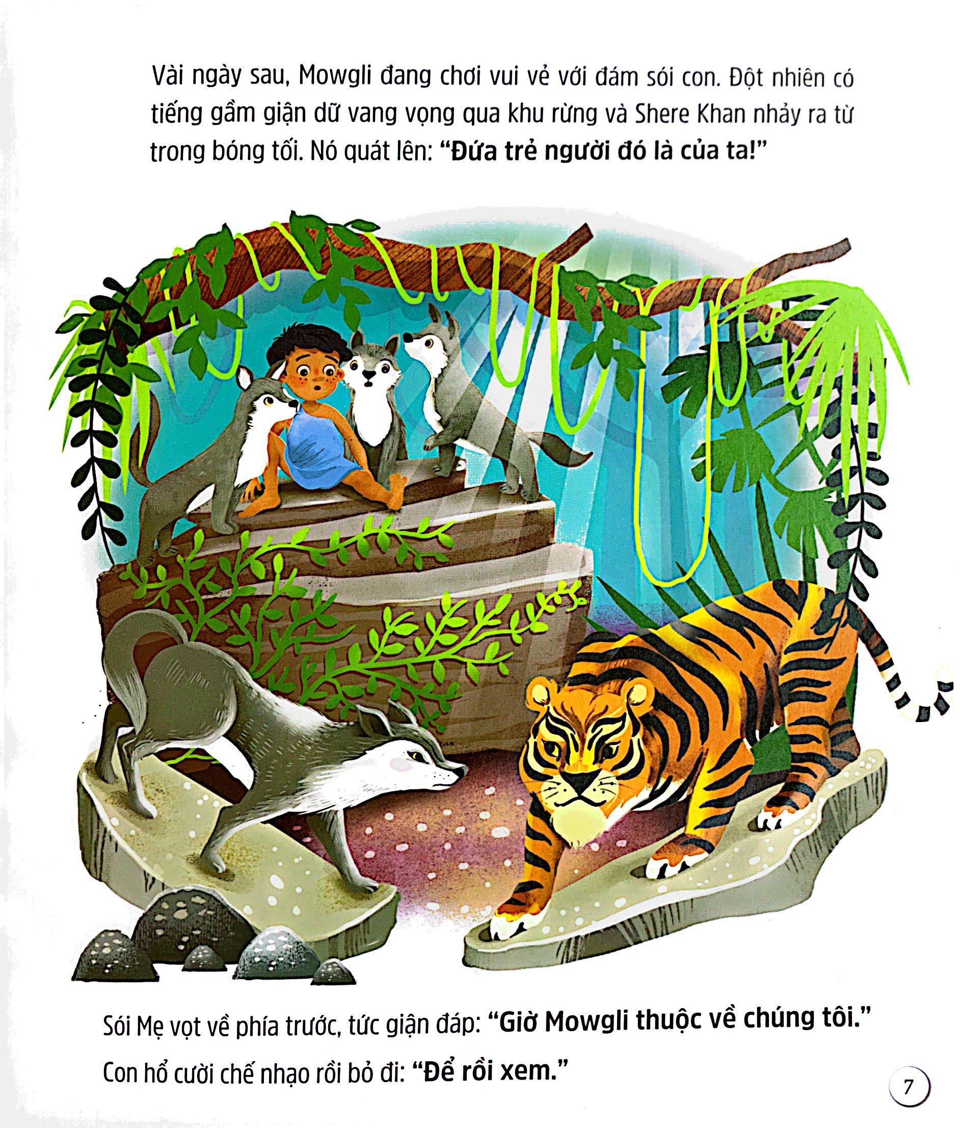 phiên bản kể lại đầy lôi cuốn của tác phẩm văn học kinh điển - câu chuyện rừng xanh