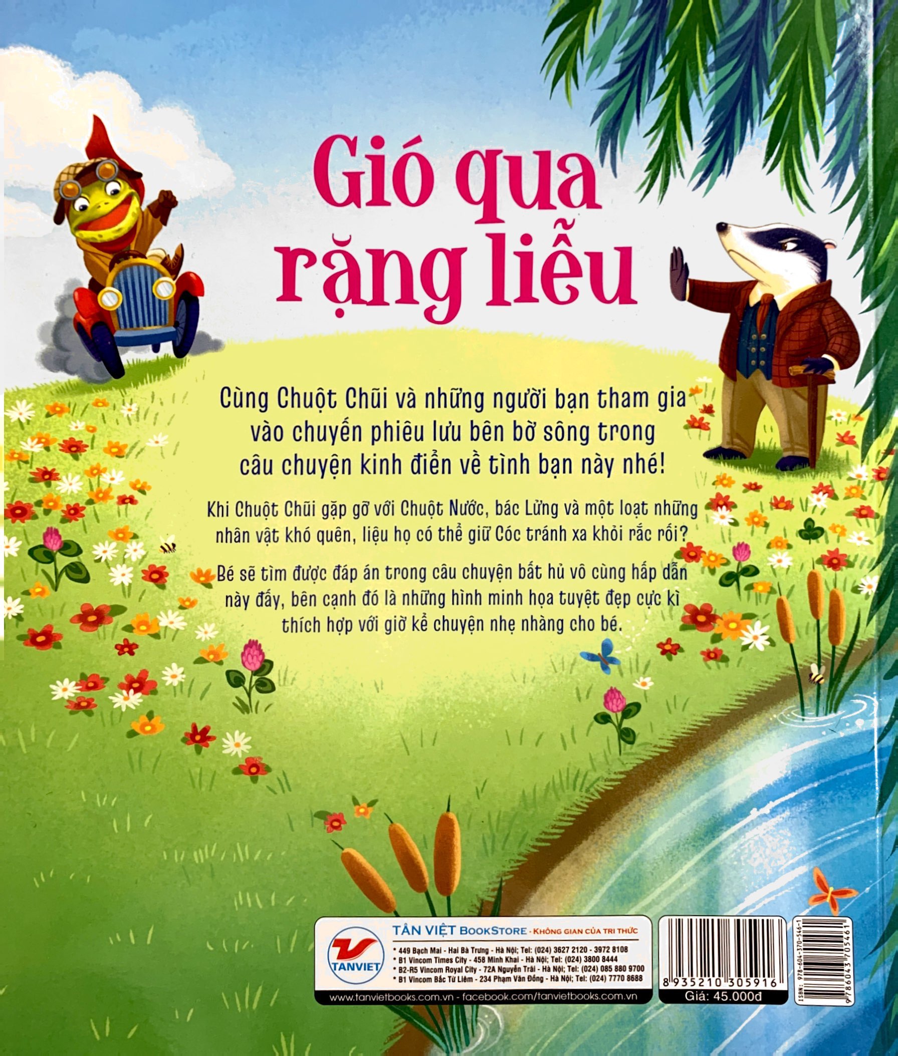 phiên bản kể lại đầy lôi cuốn của tác phẩm văn học kinh điển - gió qua rặng liễu