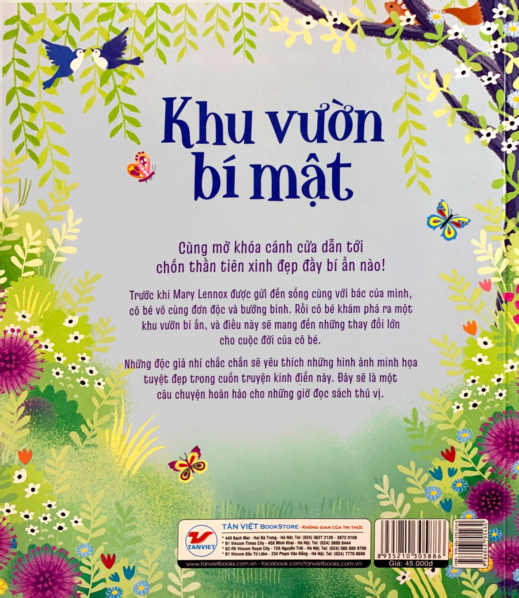 phiên bản kể lại đầy lôi cuốn của tác phẩm văn học kinh điển - khu vườn bí mật