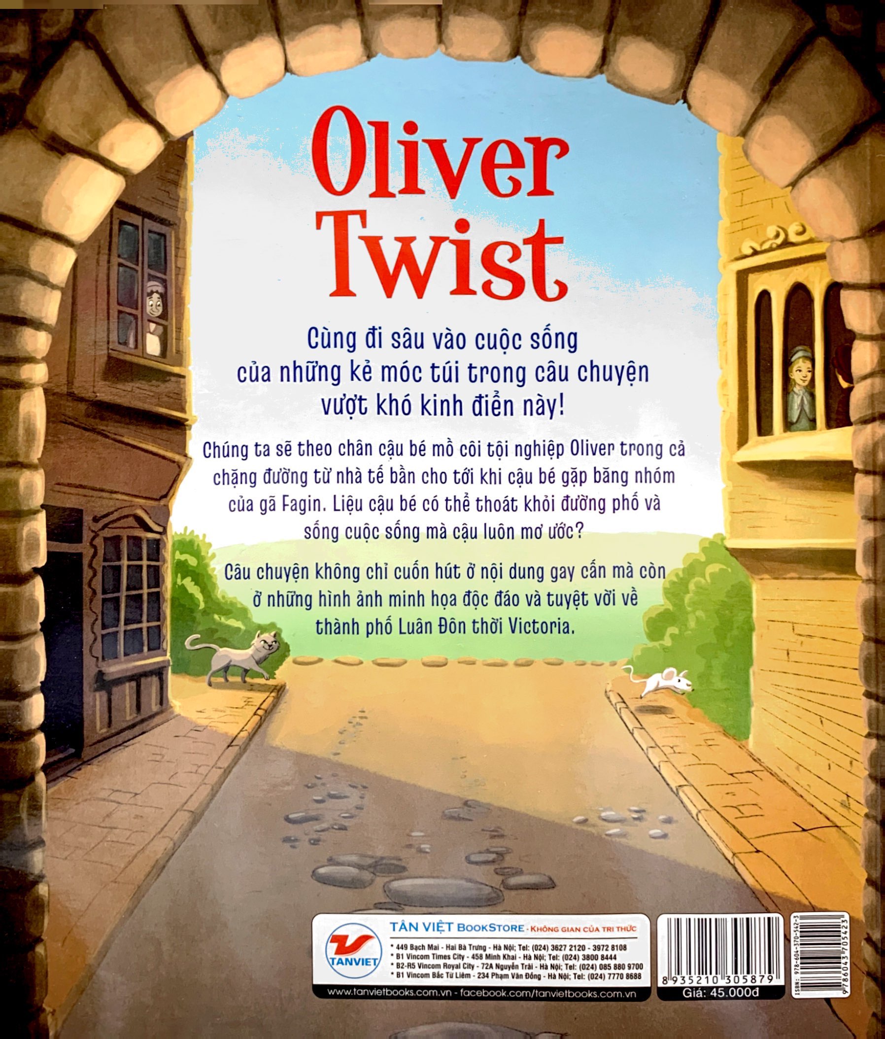 phiên bản kể lại đầy lôi cuốn của tác phẩm văn học kinh điển - oliver twist