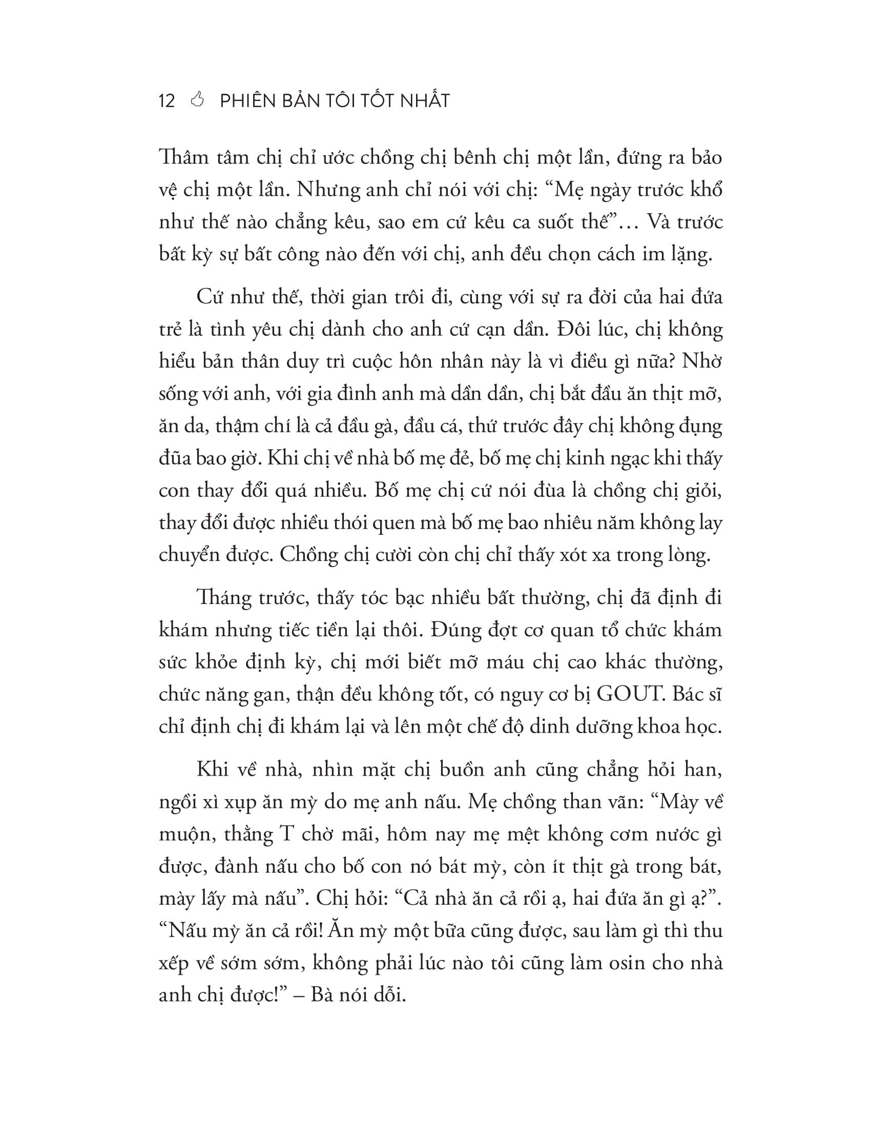 phiên bản tôi tốt nhất