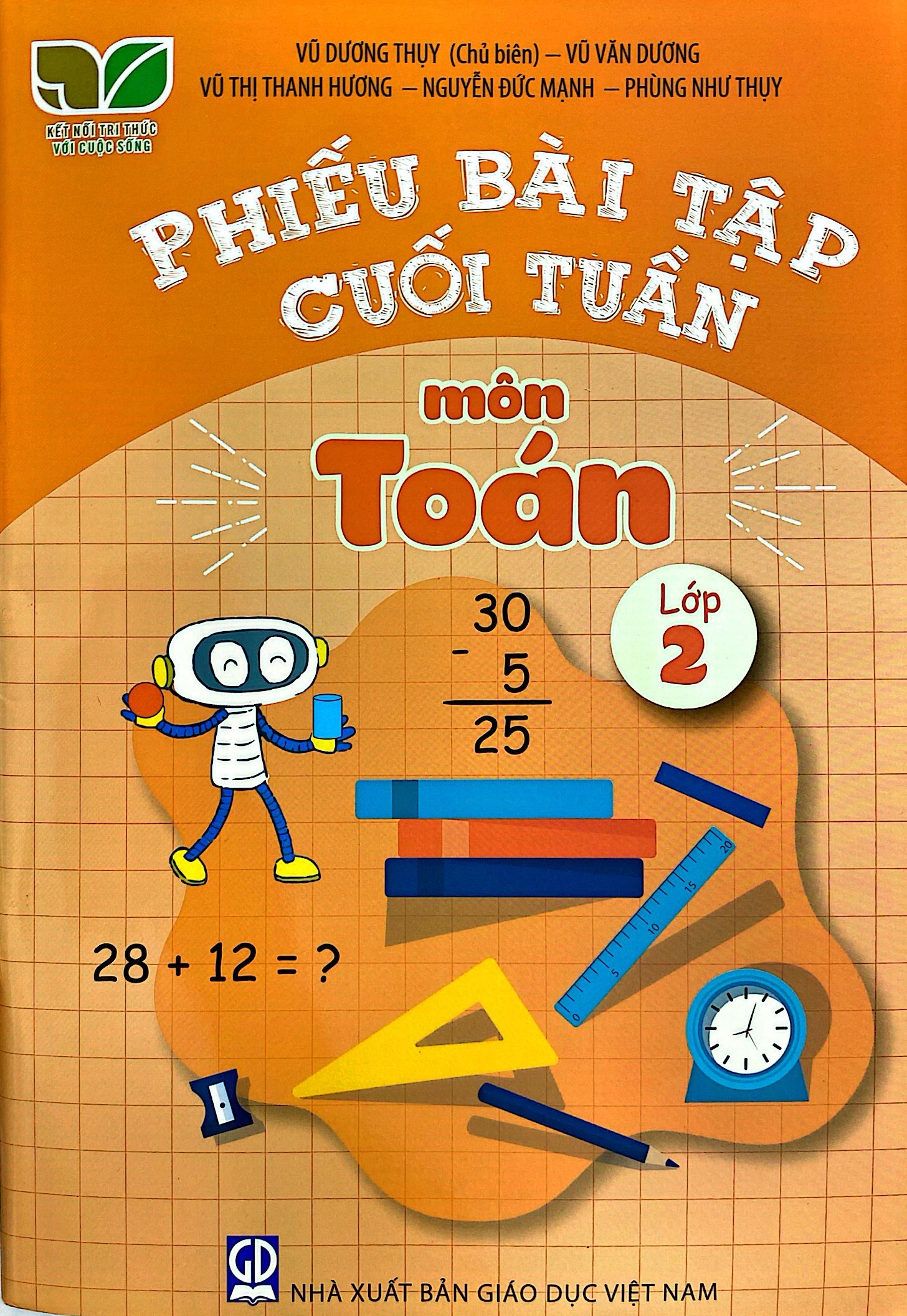 phiếu bài tập cuối tuần môn toán lớp 2 (kết nối)