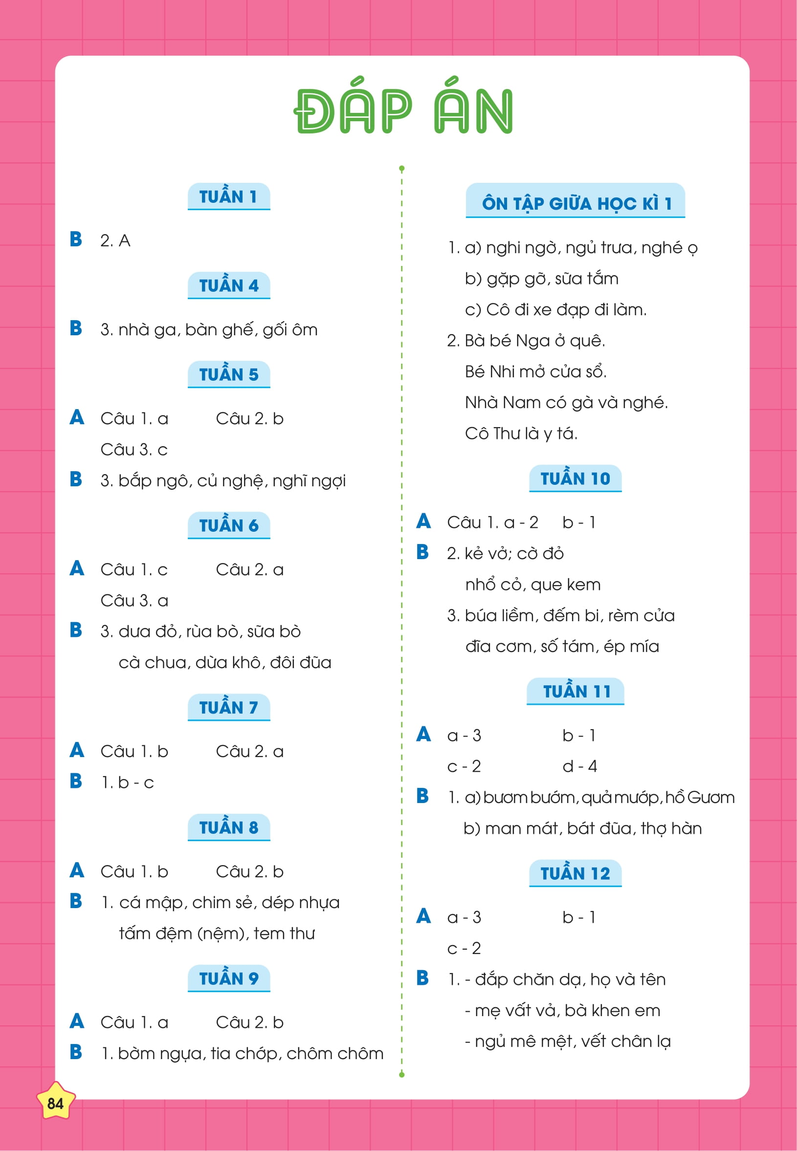 phiếu bài tập cuối tuần tiếng việt 1