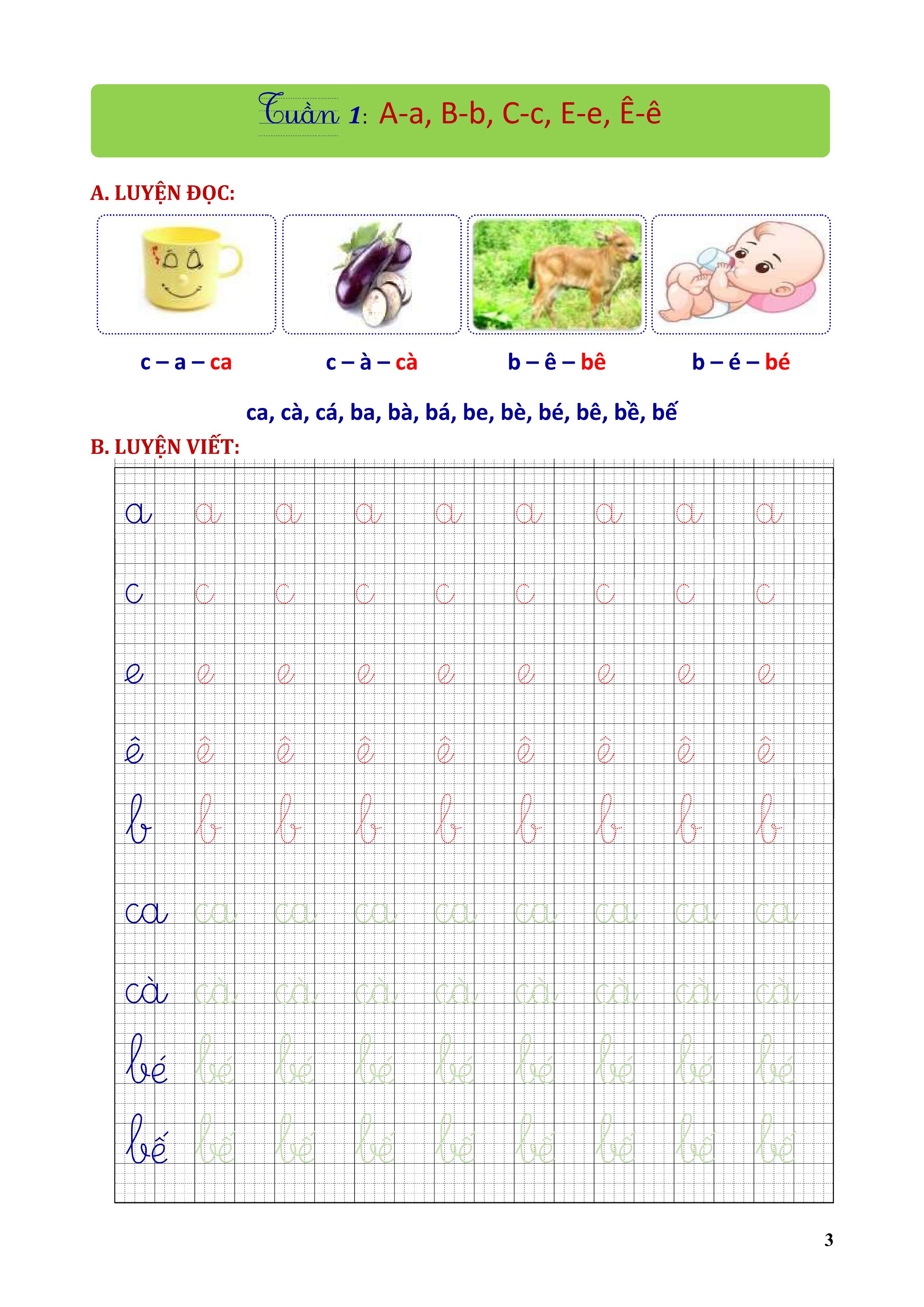 phiếu bài tập cuối tuần tiếng việt 1