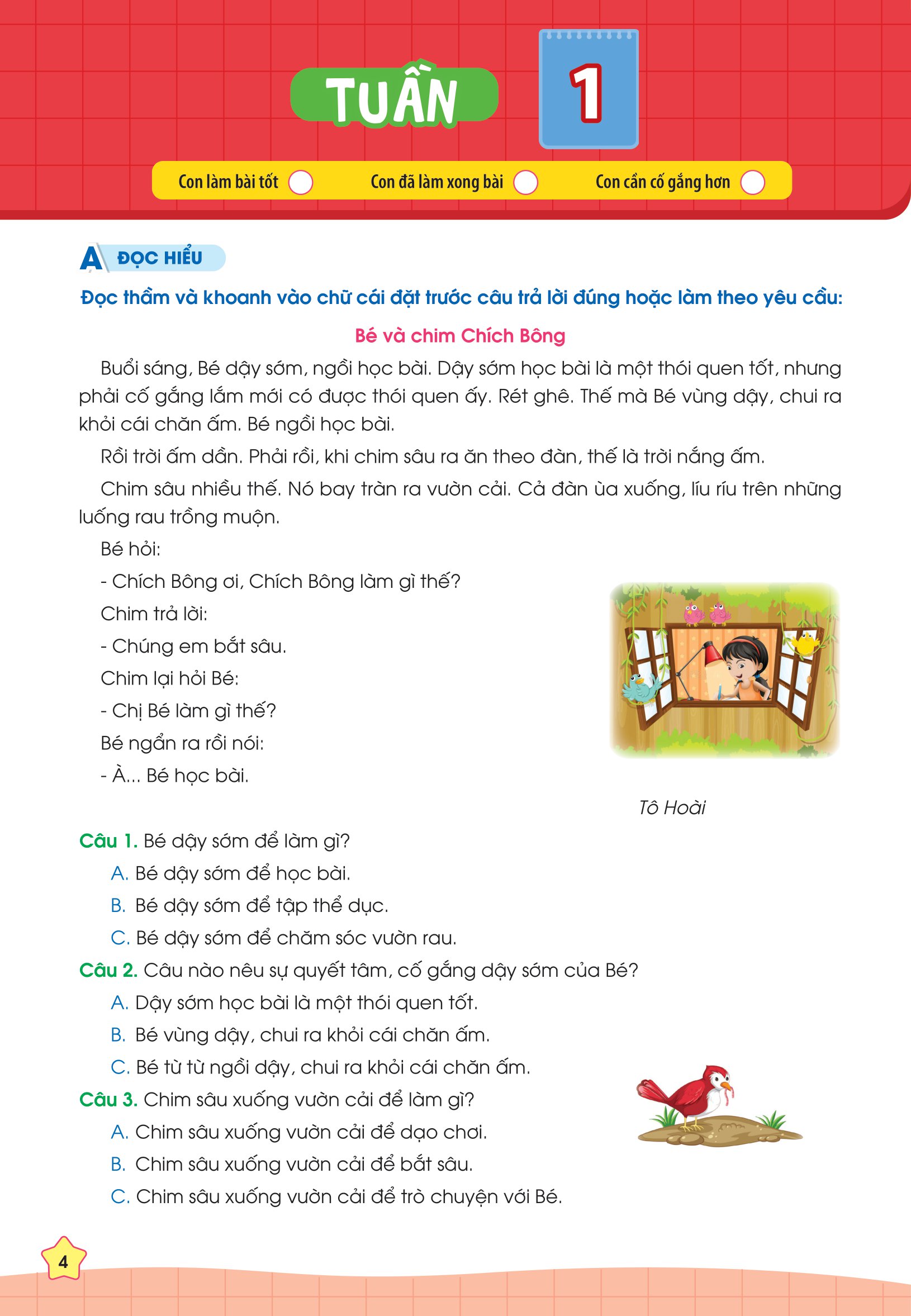 phiếu bài tập cuối tuần tiếng việt 2 (35 tuần học)