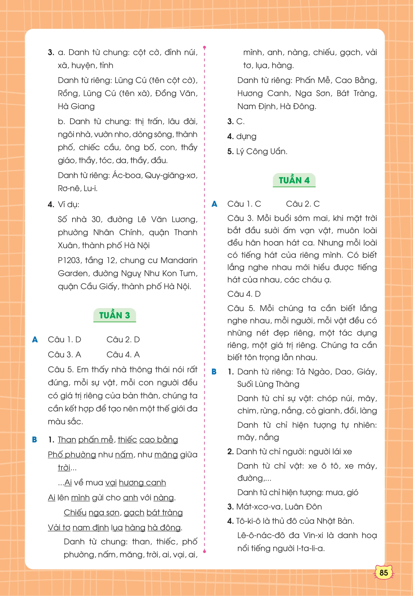 phiếu bài tập cuối tuần tiếng việt 4