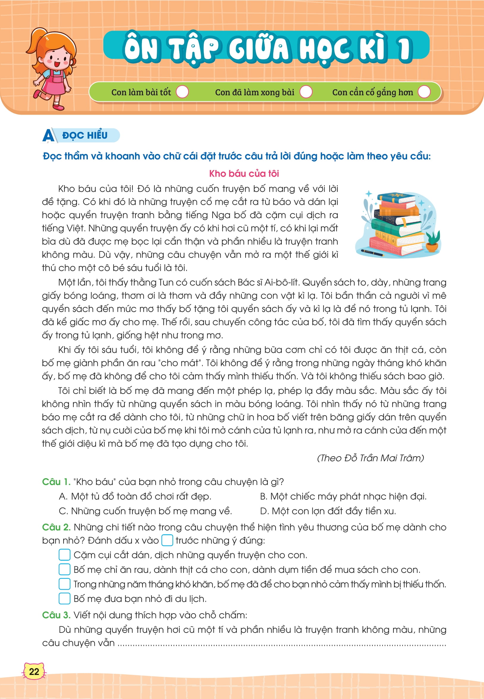 phiếu bài tập cuối tuần tiếng việt 4