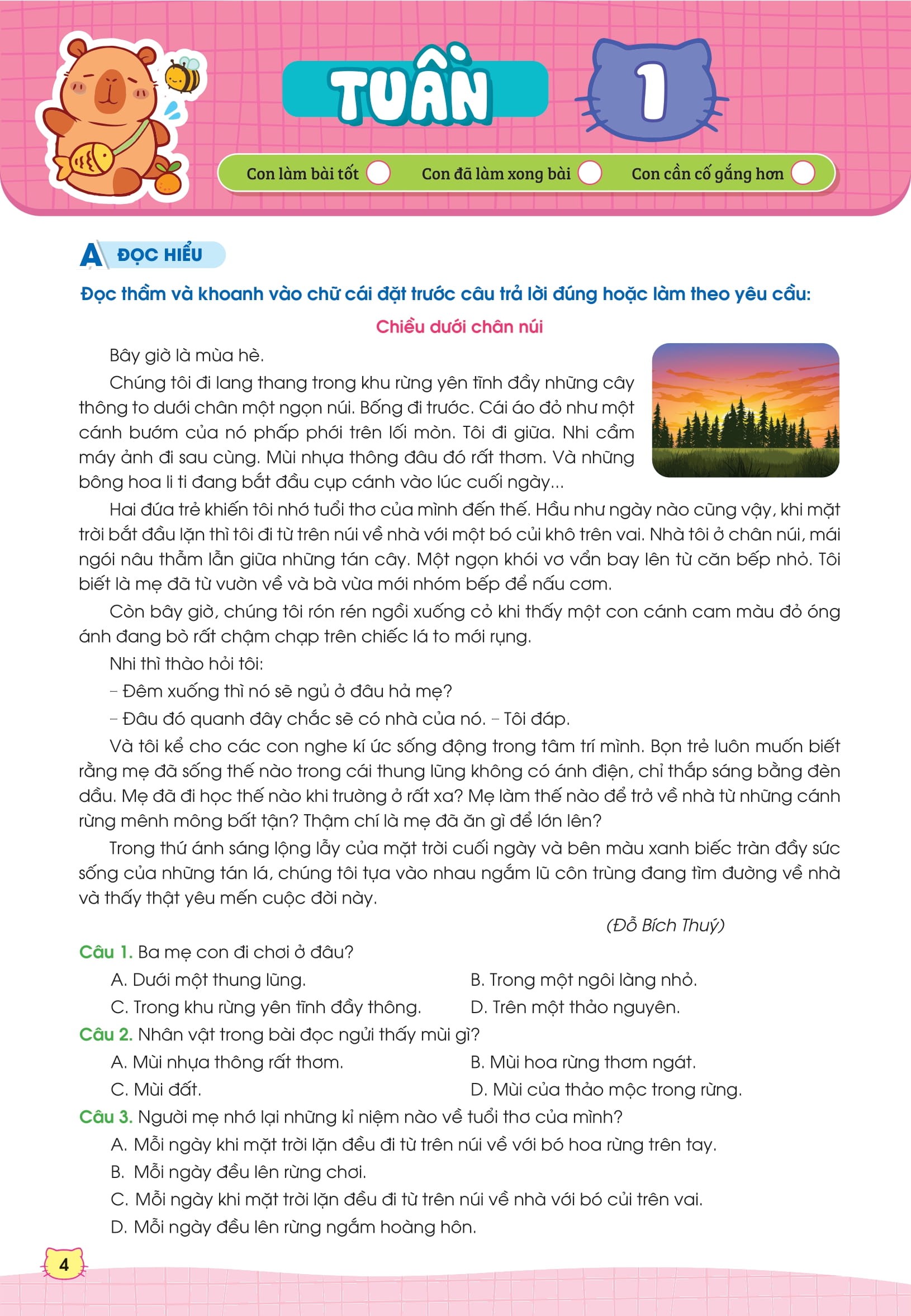 Phieu Bai Tap Cuoi Tuan Tieng Viet 5