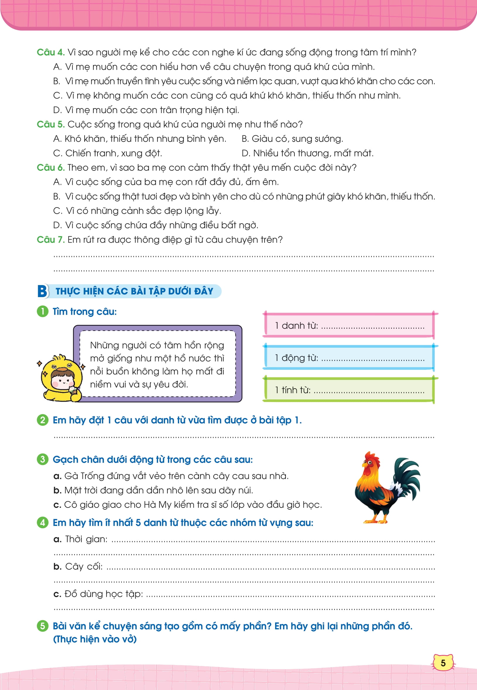 Phieu Bai Tap Cuoi Tuan Tieng Viet 5