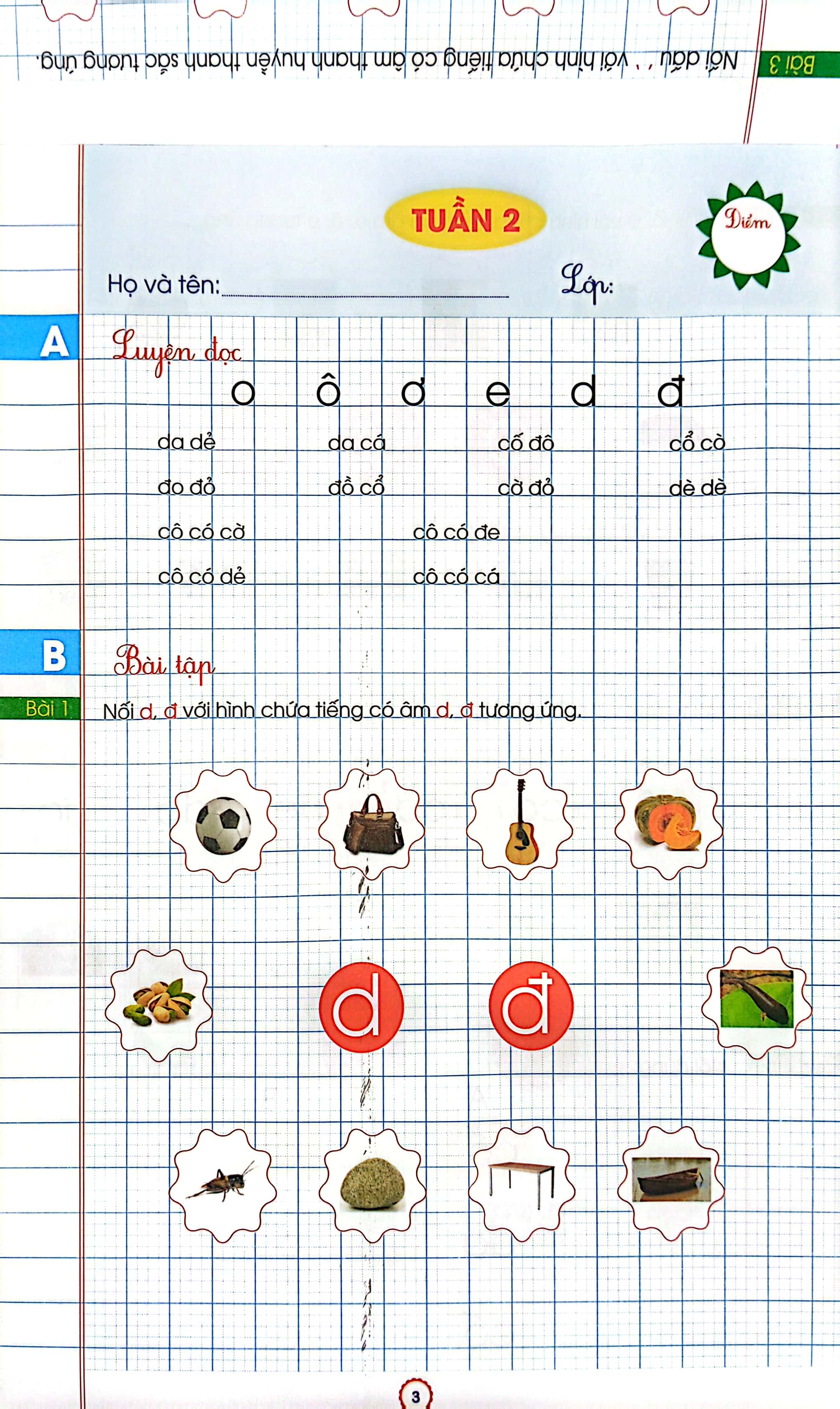 phiếu bài tập cuối tuần - tiếng việt lớp 1 (bộ sách: cánh diều)
