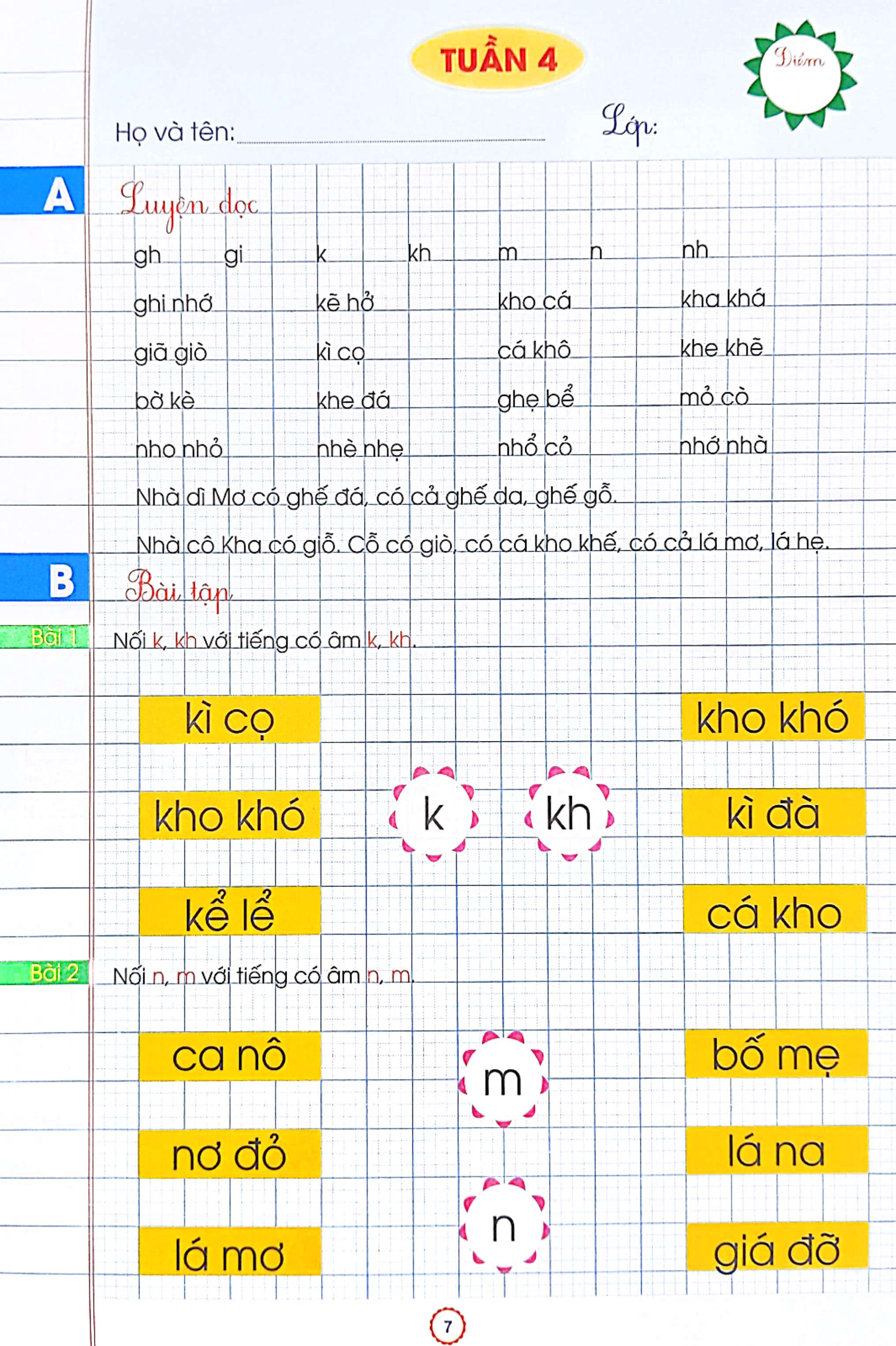 phiếu bài tập cuối tuần - tiếng việt lớp 1 (bộ sách: cánh diều)