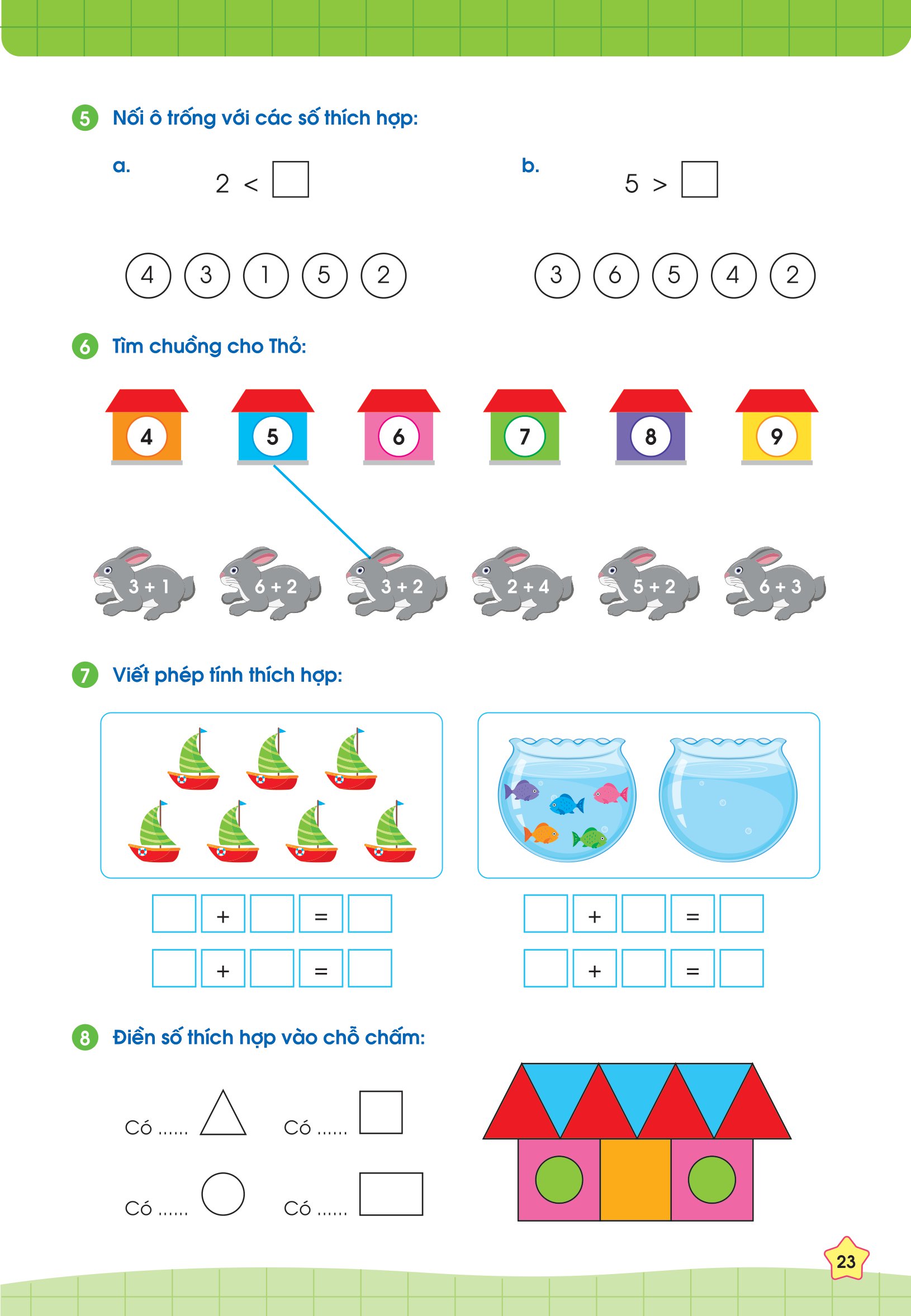 phiếu bài tập cuối tuần toán 1