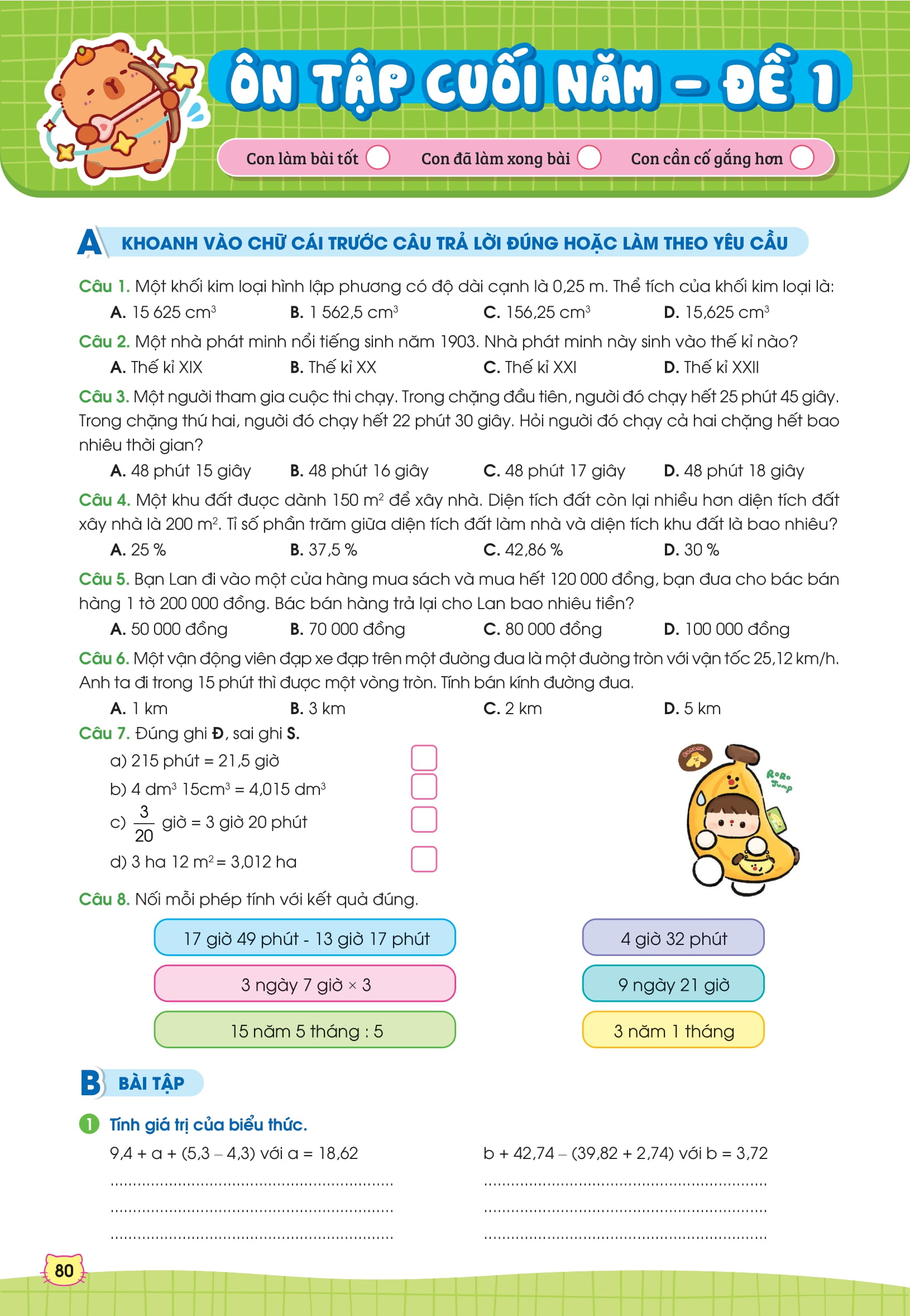 Phieu Bai Tap Cuoi Tuan Toan 5