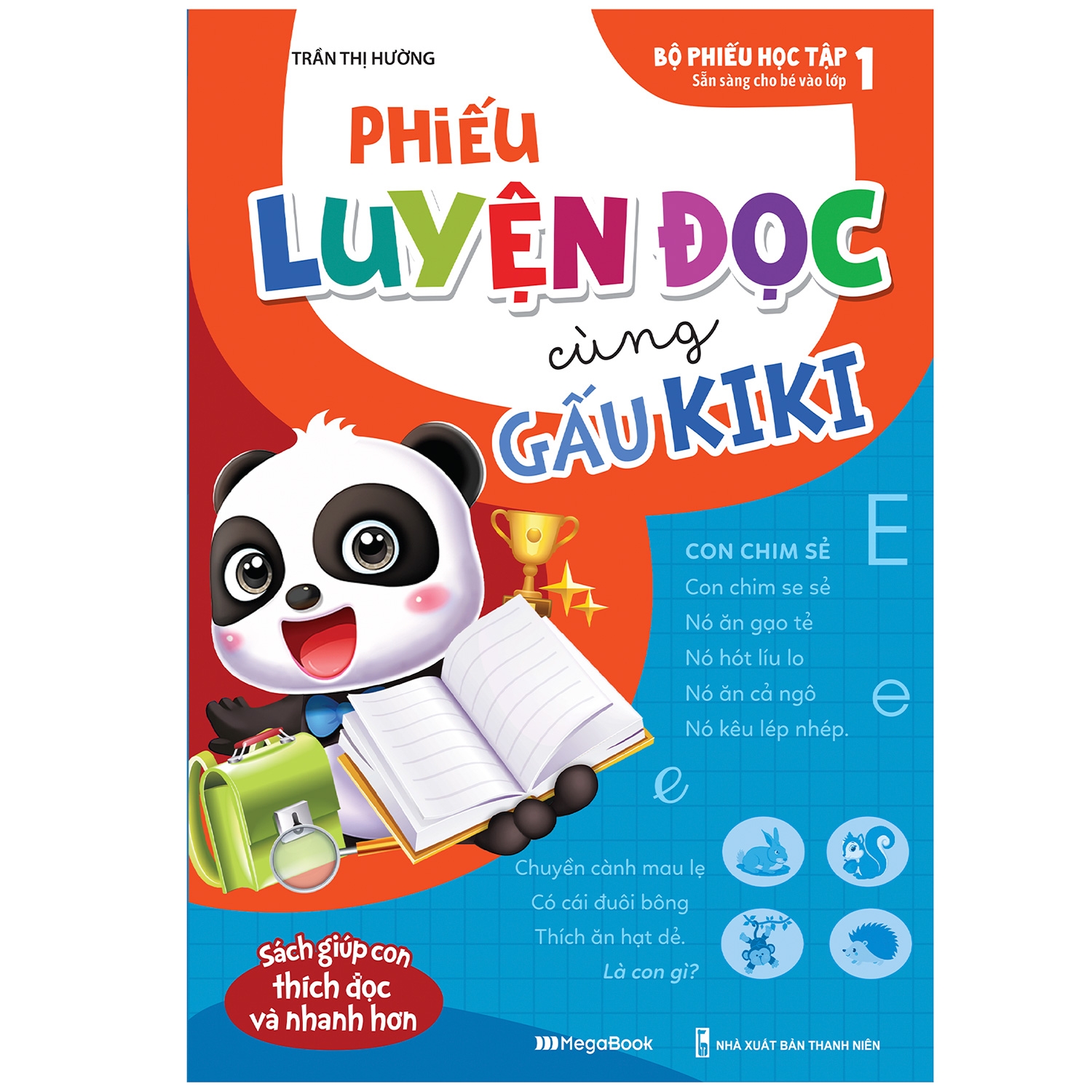 phiếu luyện đọc cùng gấu kiki