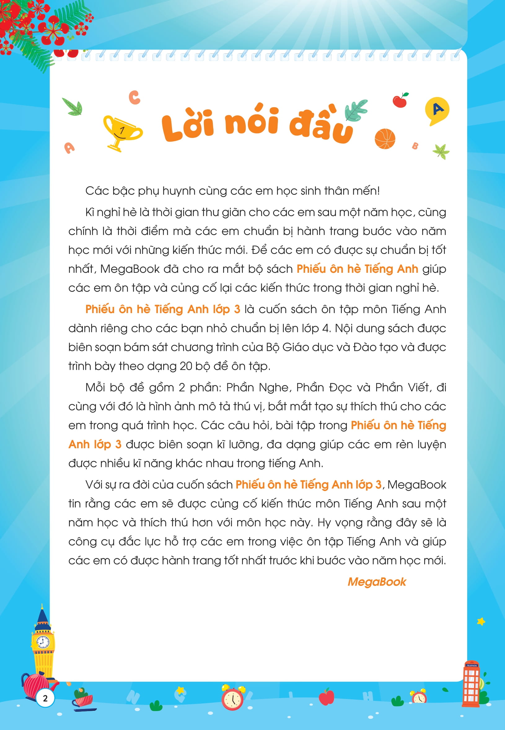 Phieu On He Tieng Anh Lop 3