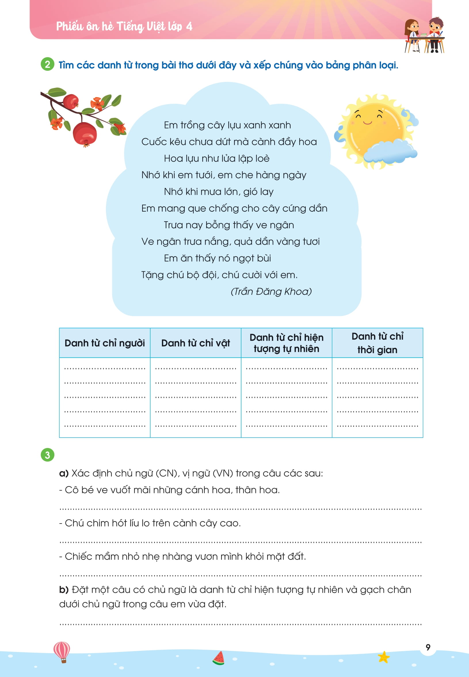 Phieu On He Tieng Viet Lop 4