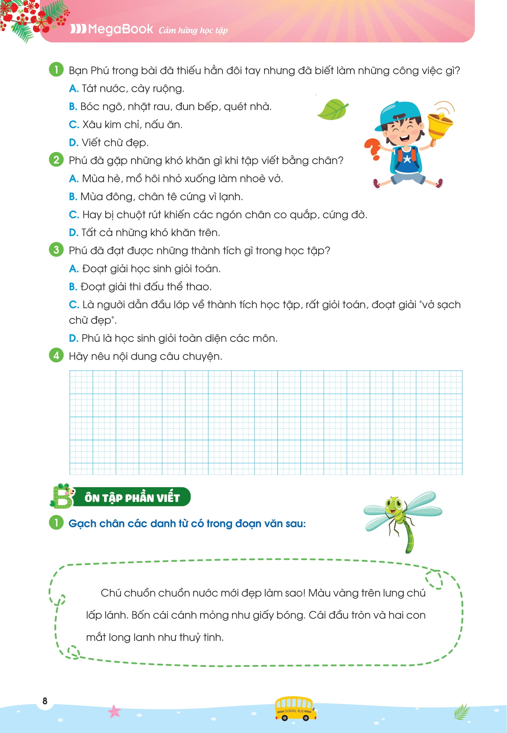 Phieu On He Tieng Viet Lop 4