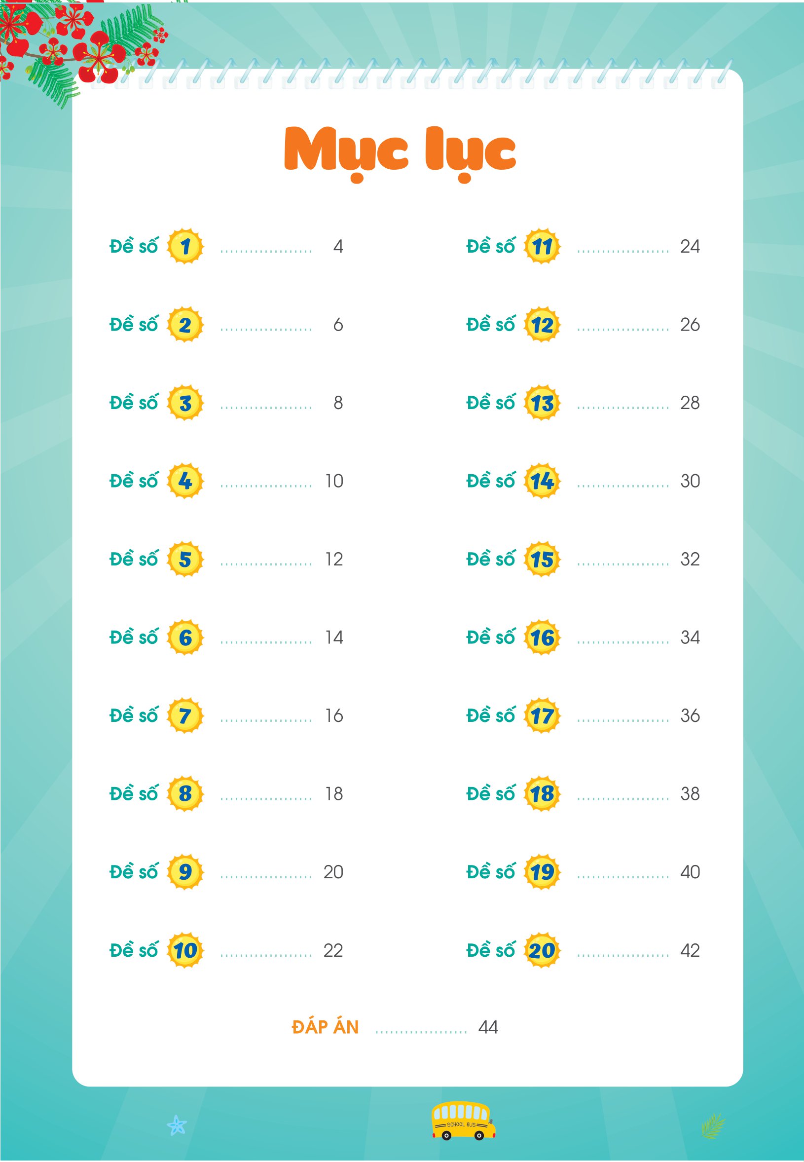 phiếu ôn hè toán 1 (theo chương trình giáo dục phổ thông mới)