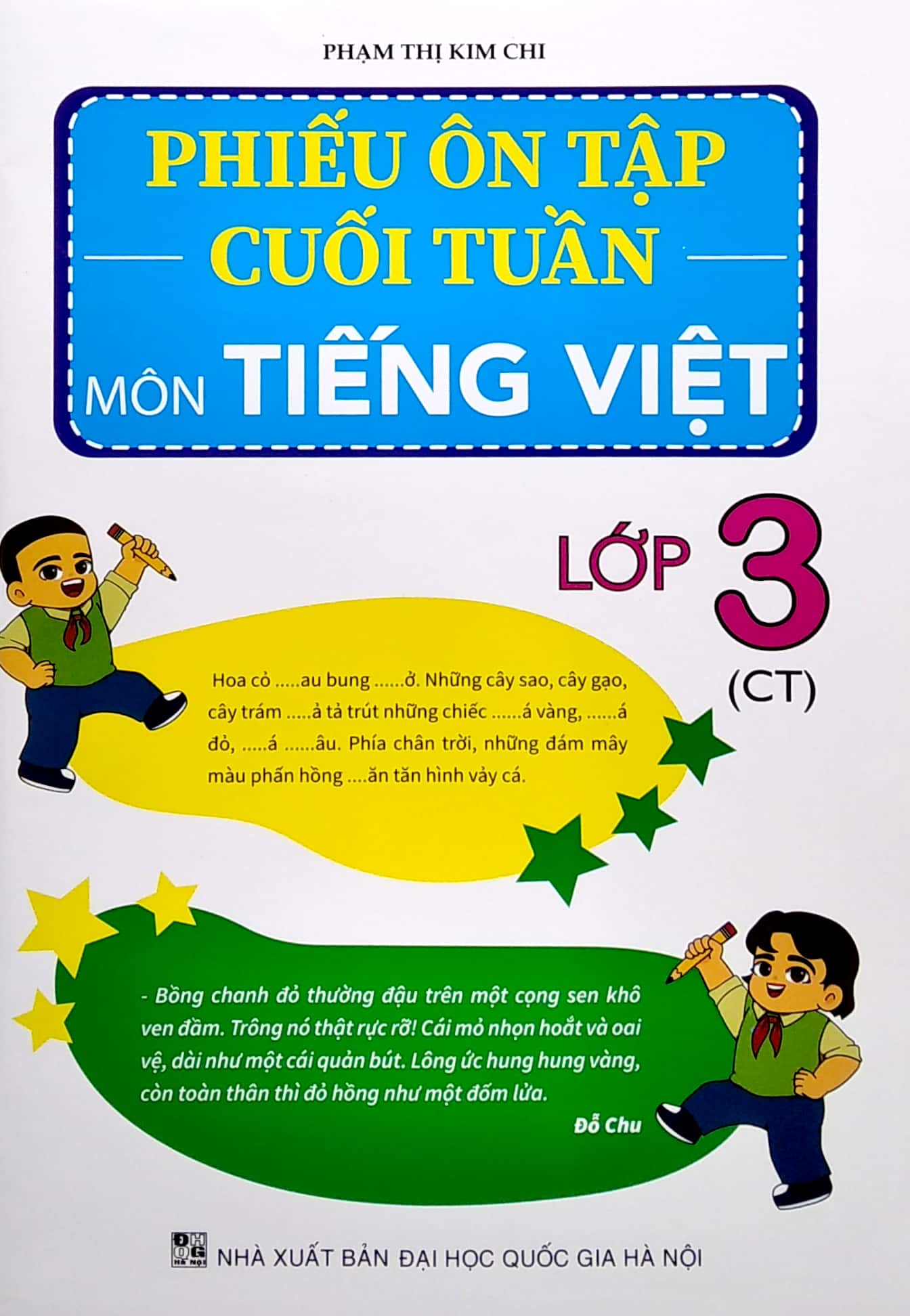 phiếu ôn tập cuối tuần môn tiếng việt lớp 3 (ct)