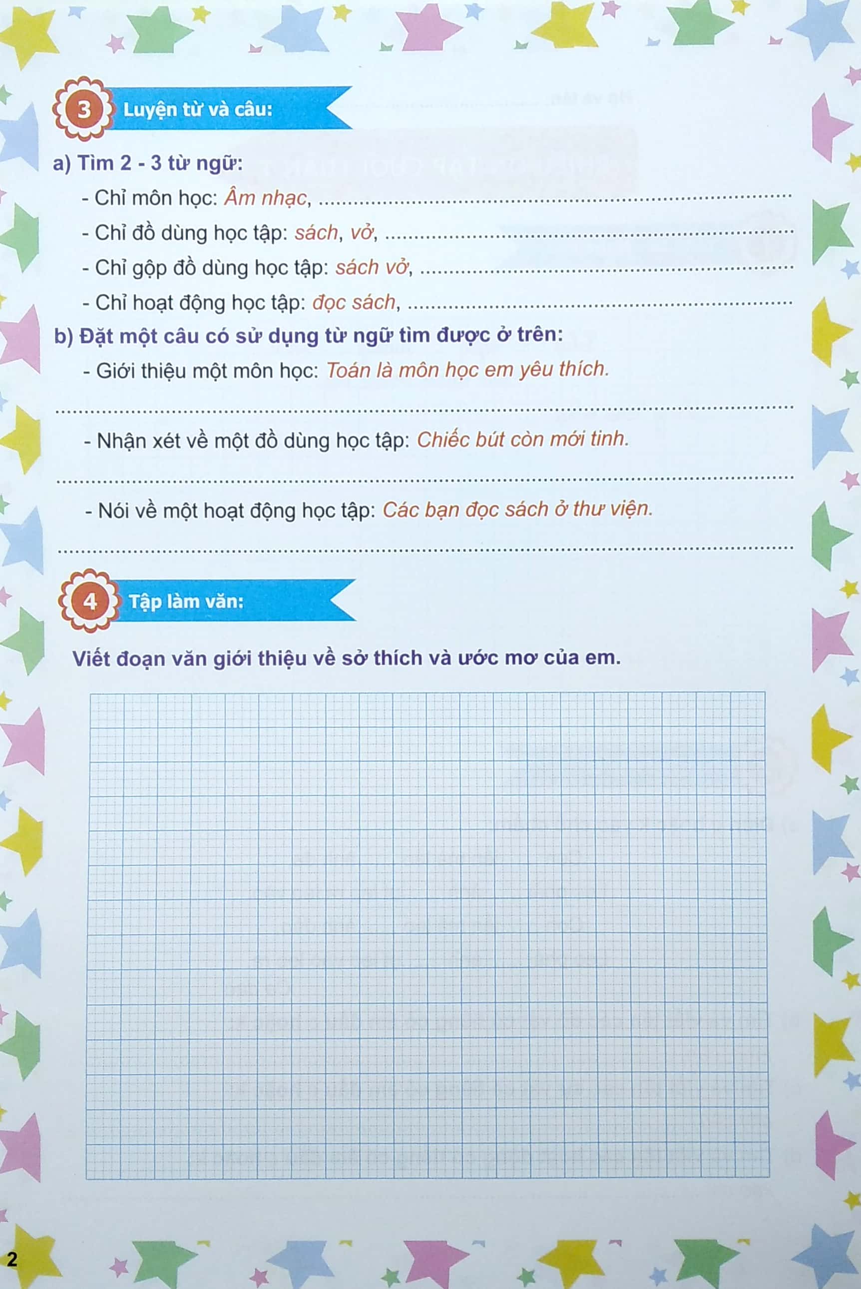 phiếu ôn tập cuối tuần môn tiếng việt lớp 3 (ct)