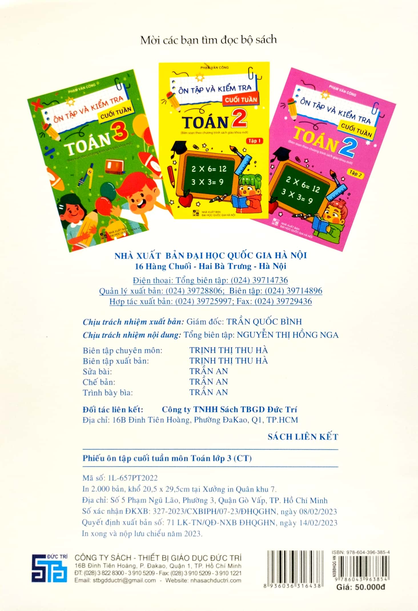 phiếu ôn tập cuối tuần môn toán lớp 3 (ct)