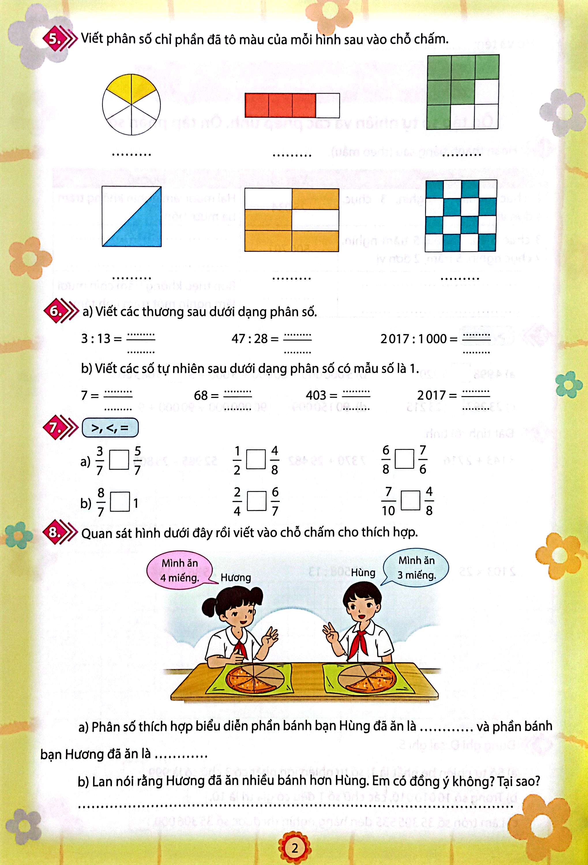 phiếu ôn tập cuối tuần môn toán lớp 5 (chân trời) (chuẩn)