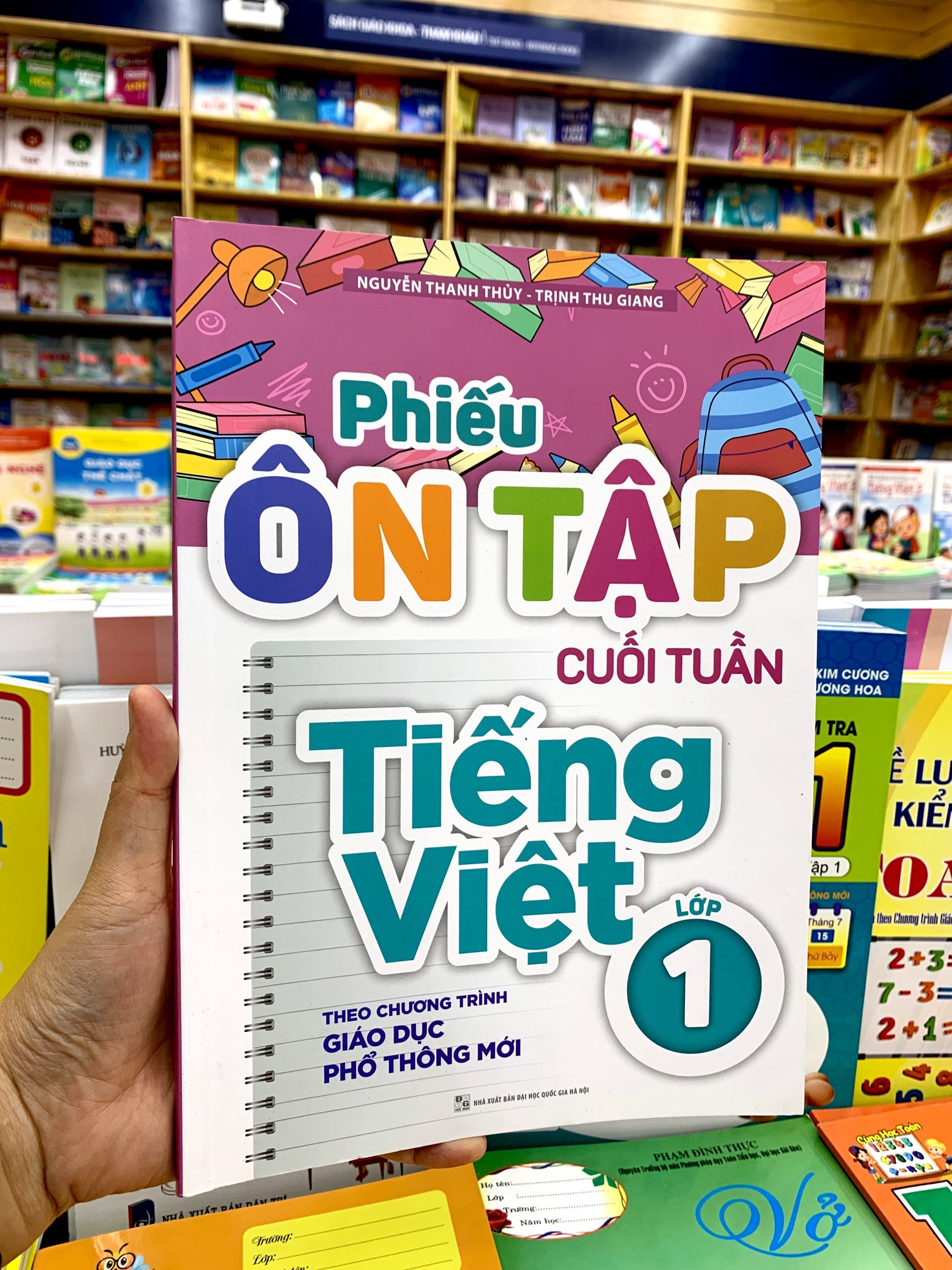 phiếu ôn tập cuối tuần tiếng việt lớp 1
