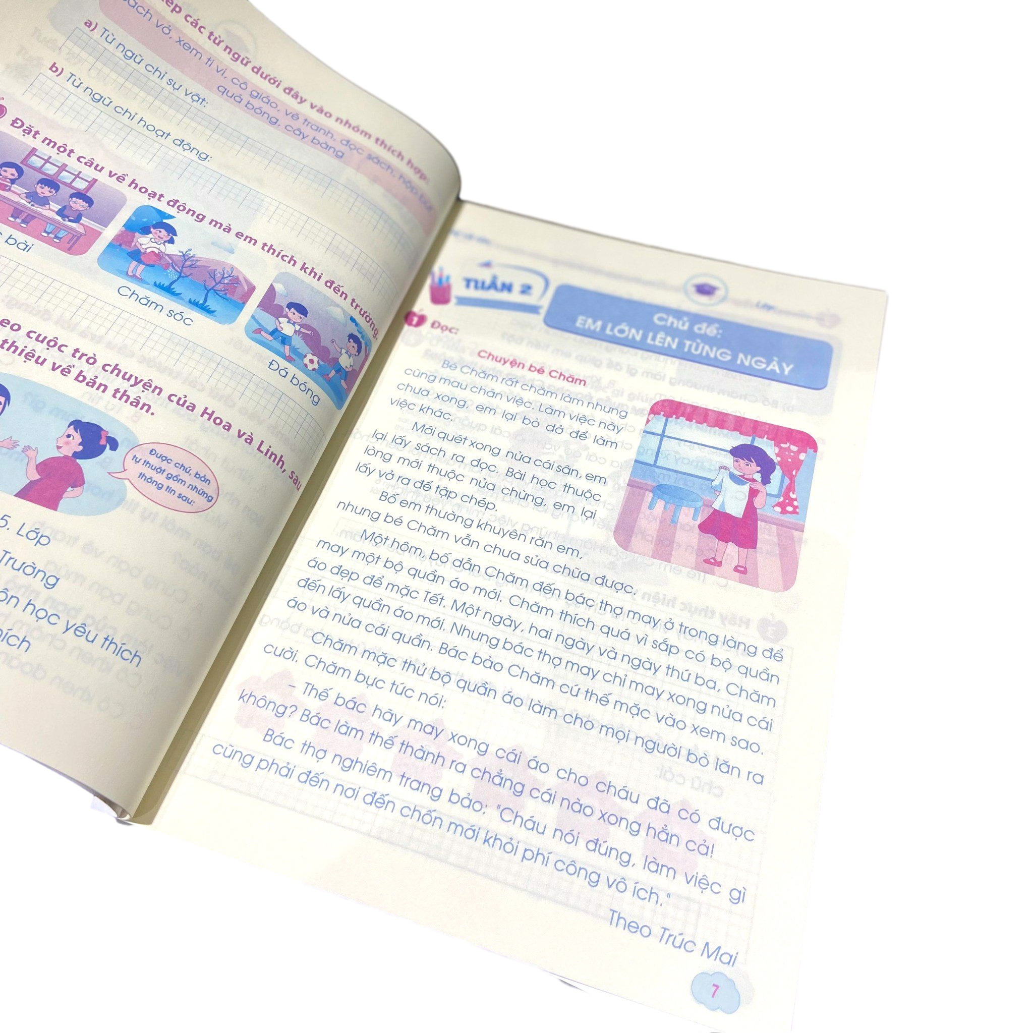 phiếu ôn tập cuối tuần tiếng việt lớp 2 - theo chương trình giáo dục phổ thông mới