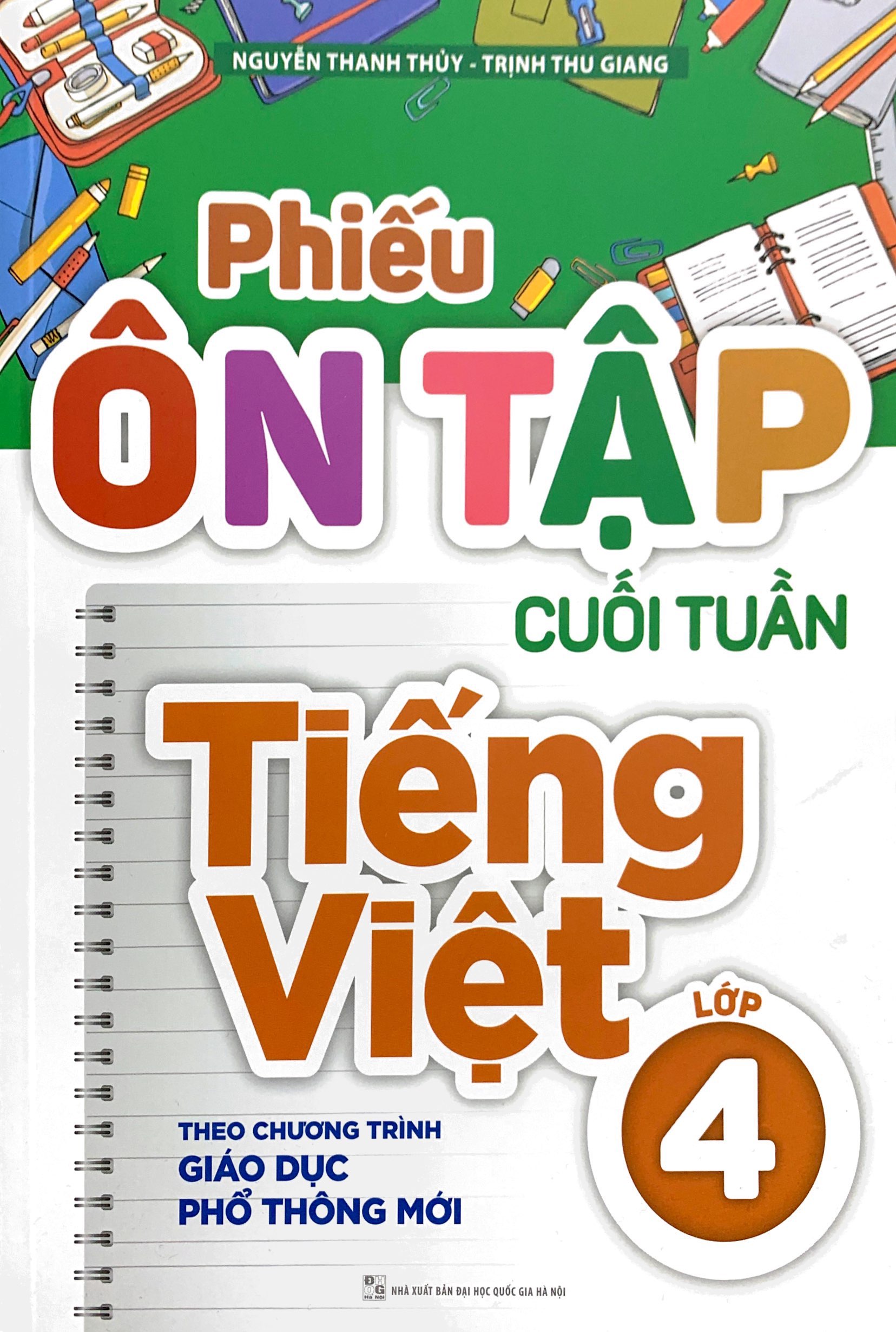 phiếu ôn tập cuối tuần tiếng việt lớp 4 (theo chương trình giáo dục phổ thông mới)