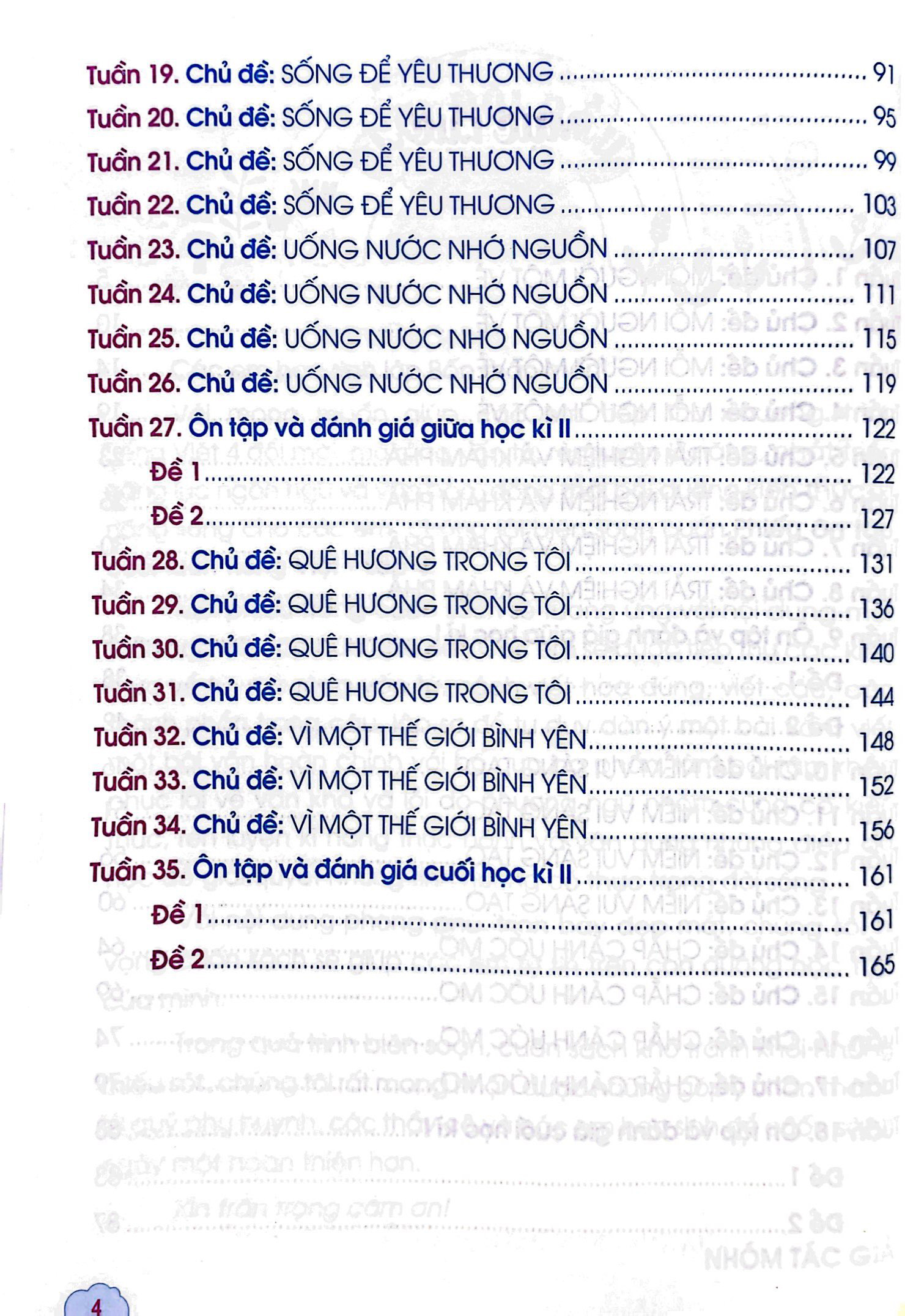 phiếu ôn tập cuối tuần tiếng việt lớp 4 (theo chương trình giáo dục phổ thông mới)