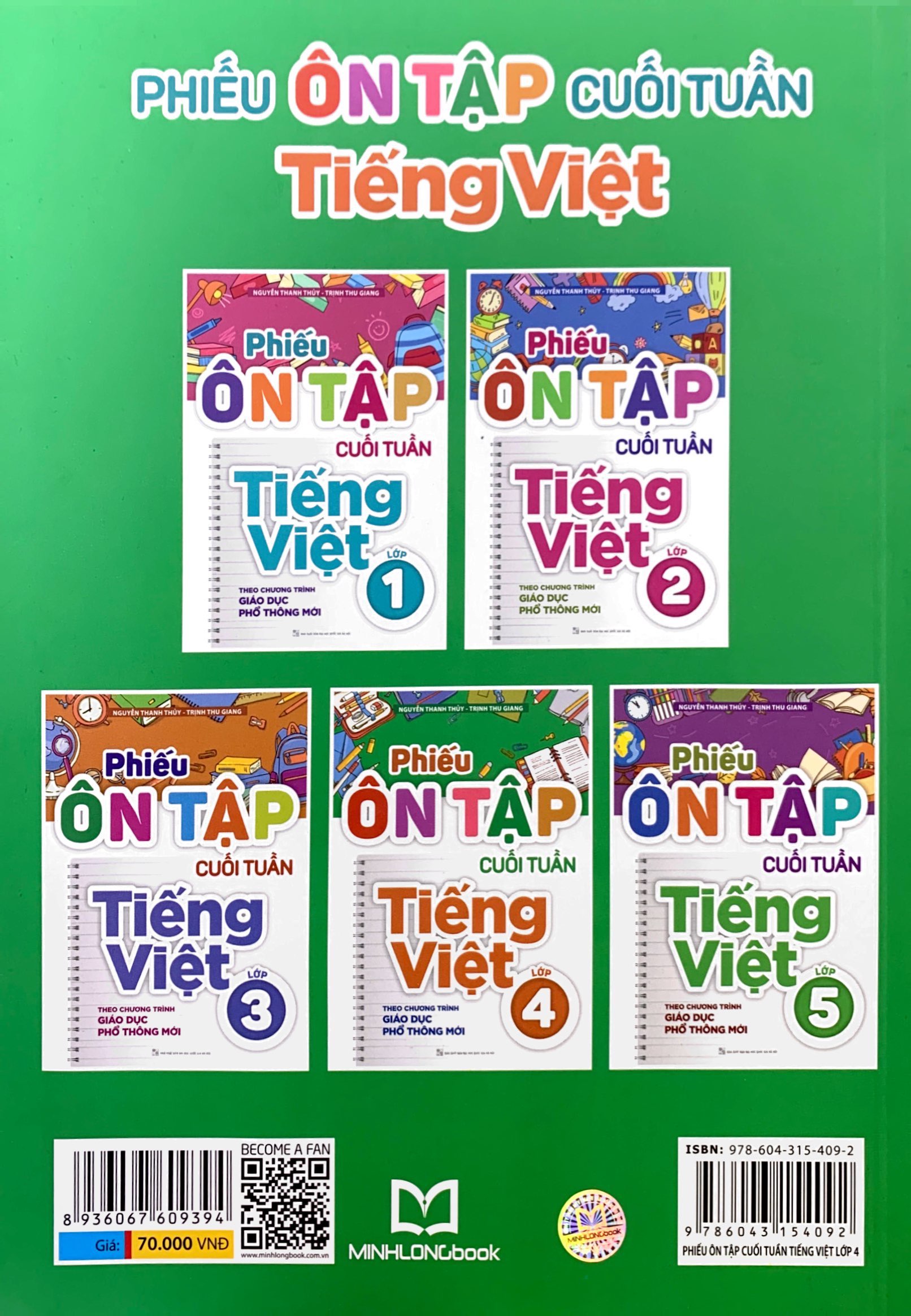 phiếu ôn tập cuối tuần tiếng việt lớp 4 (theo chương trình giáo dục phổ thông mới)