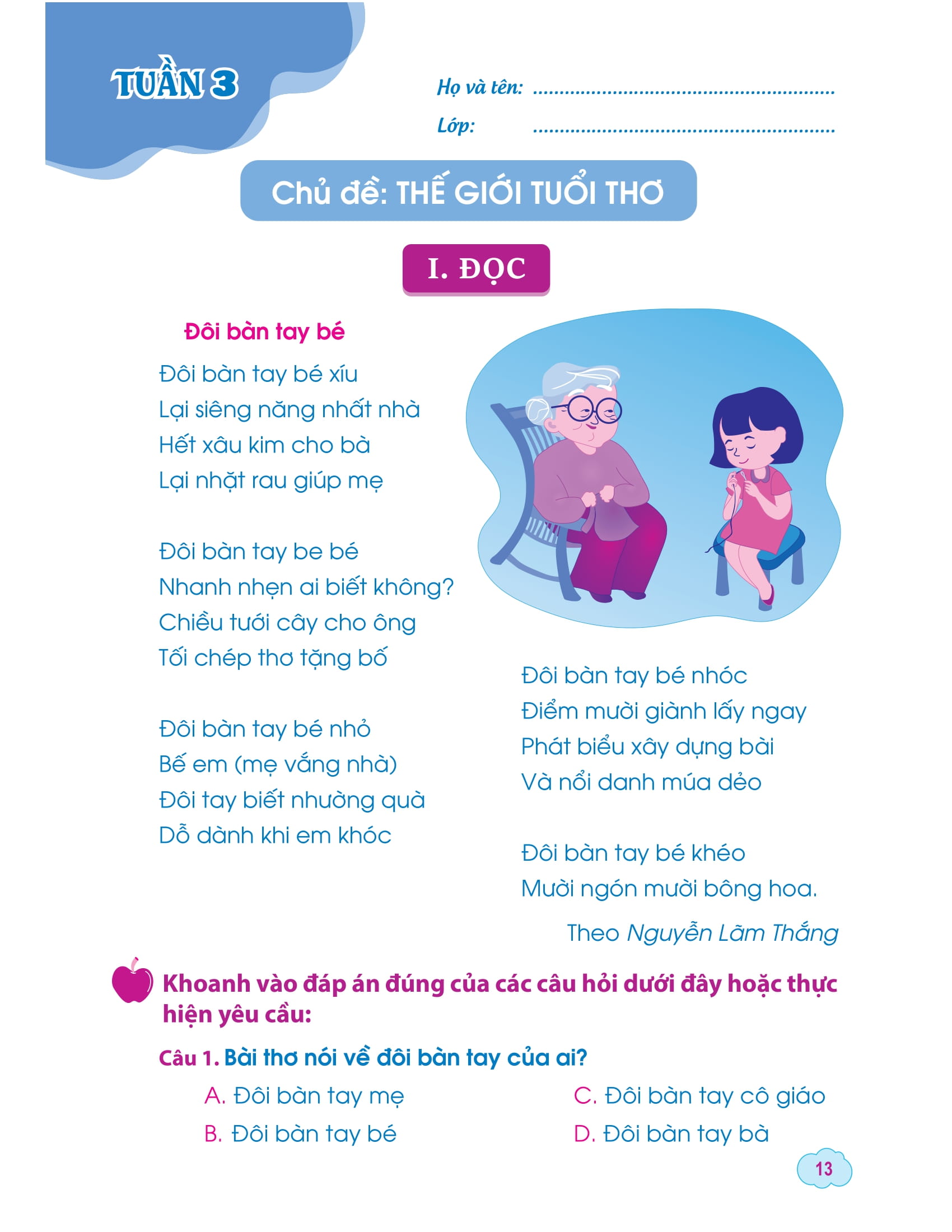 phiếu ôn tập cuối tuần tiếng việt - lớp 5 (theo chương trình giáo dục phổ thông mới)